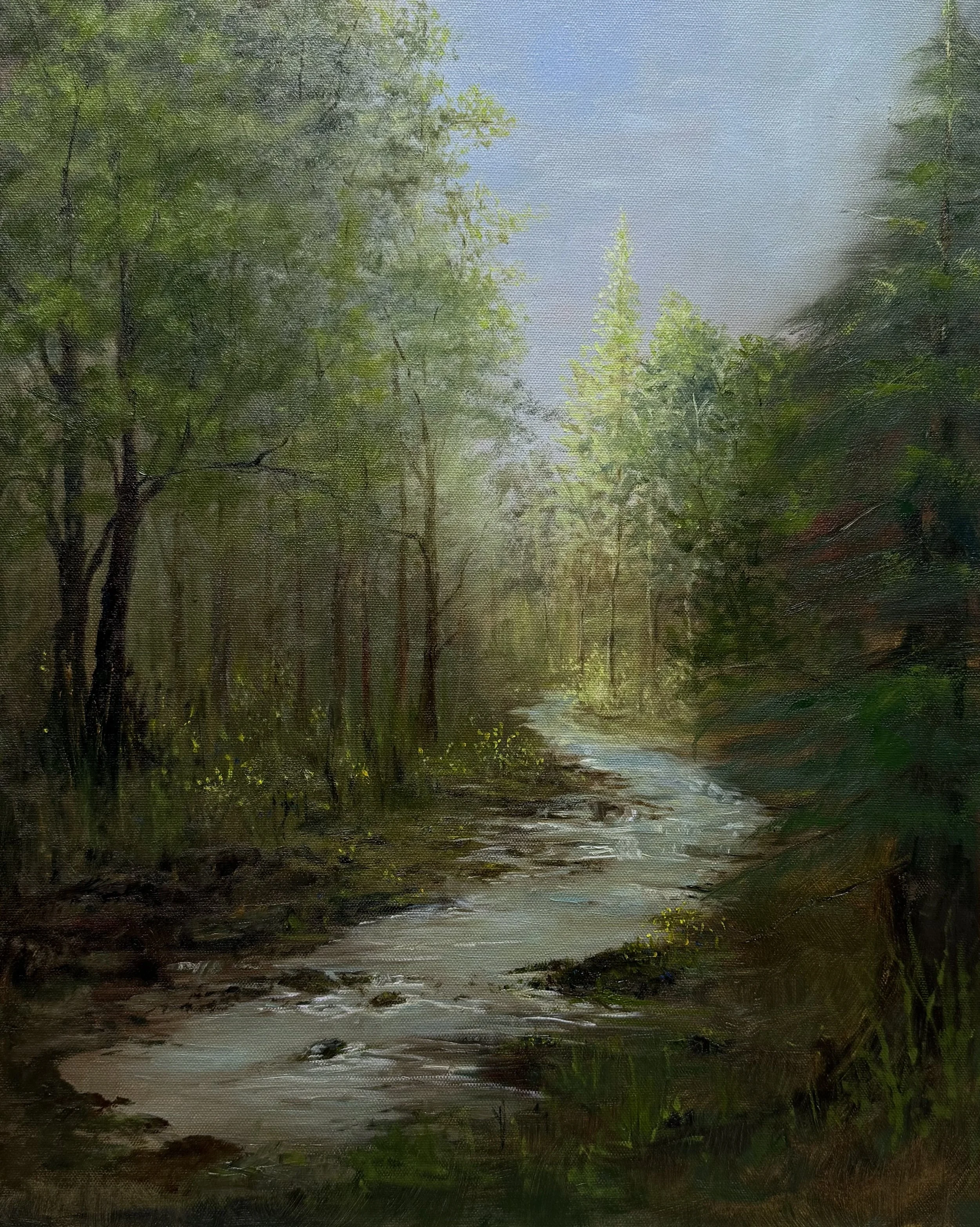 "Luntian" | Oil | 16" x 20"