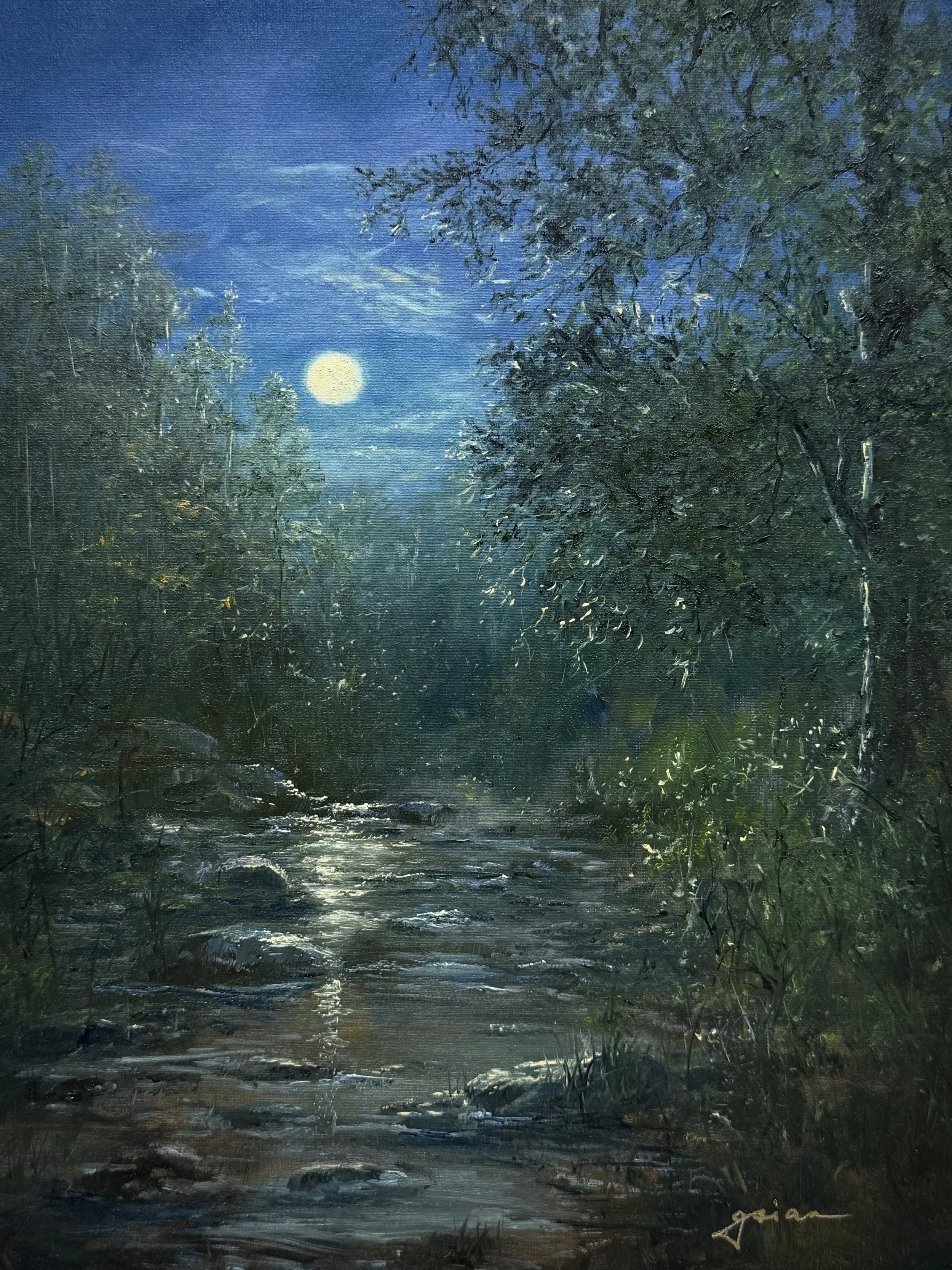 "Serenade" | Oil | 12"x16" | $630 Framed