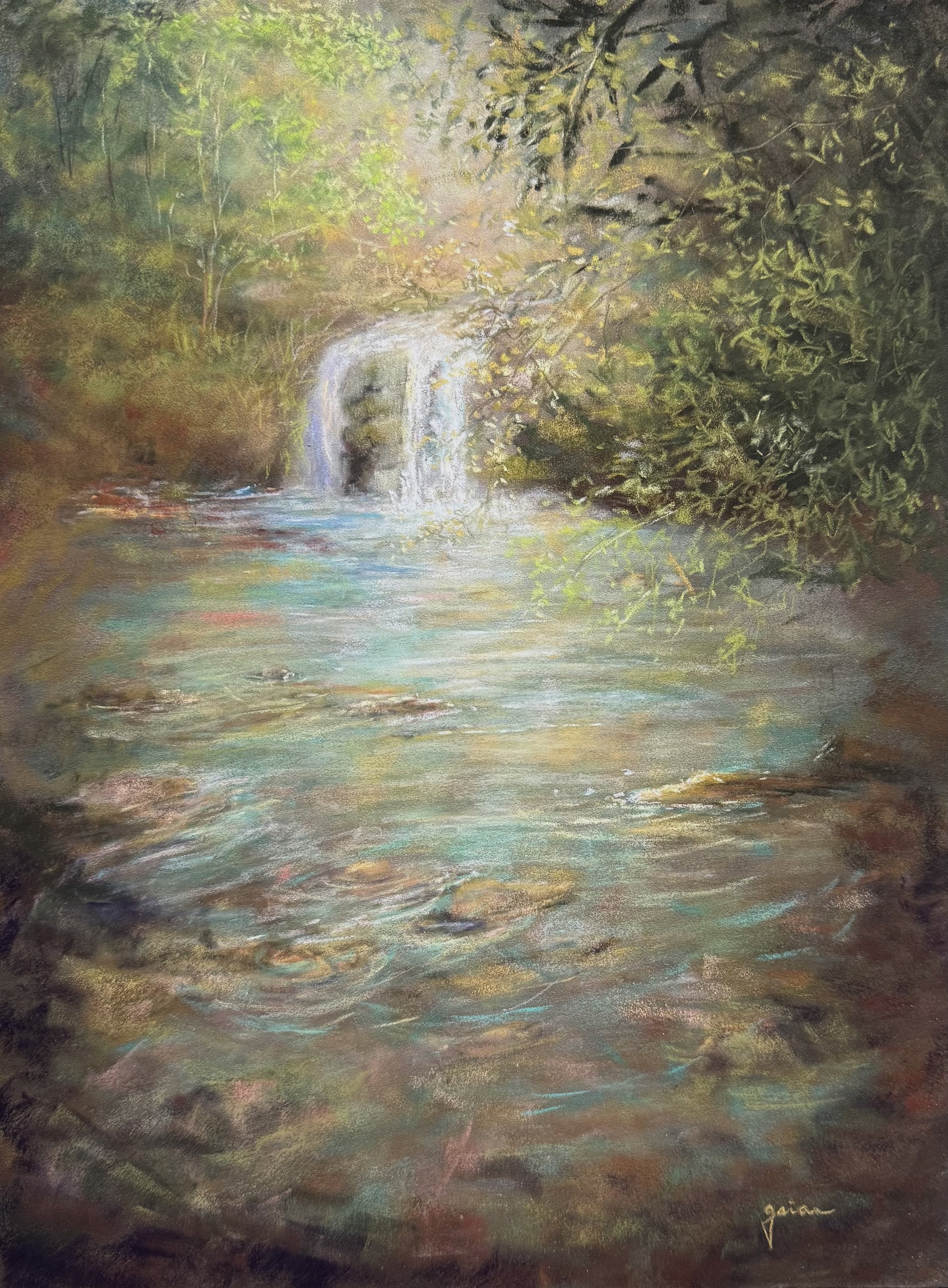 "Harmony" | Soft Pastels | 12" x 16"