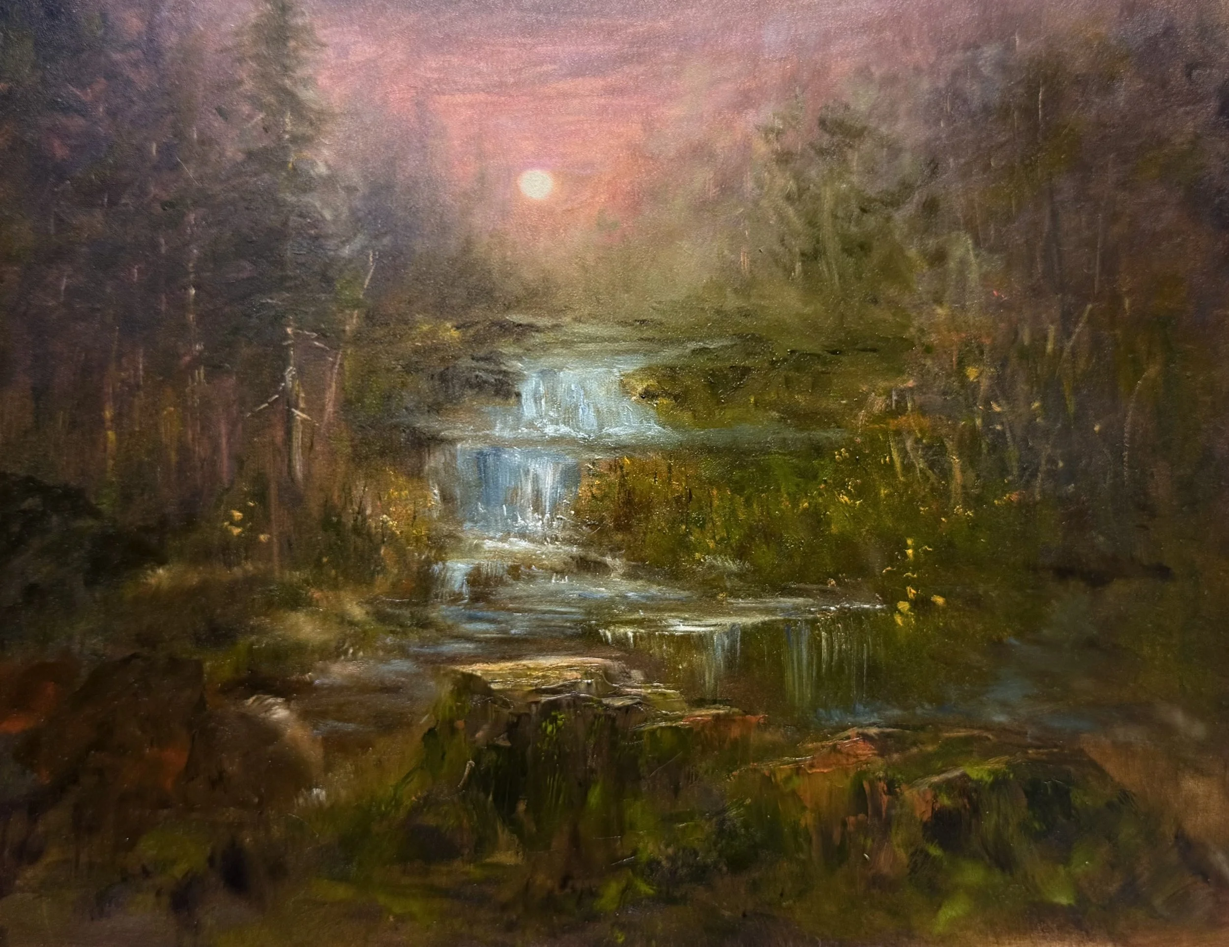 "Endless Moon" | Oil | 12"x16" | $600 Framed