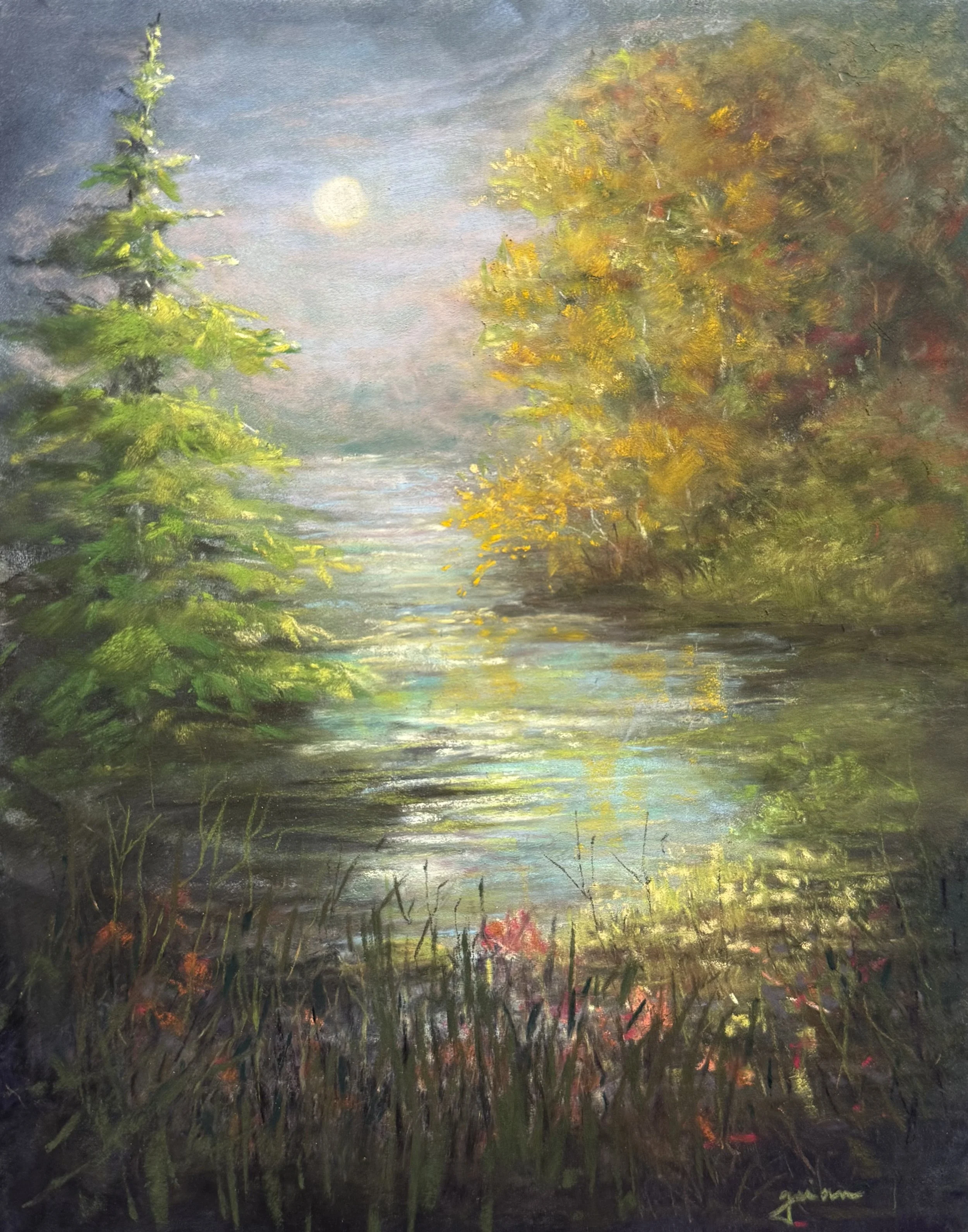 "Stay" | Canvas Print | 18"x24" | $300 Unframed
