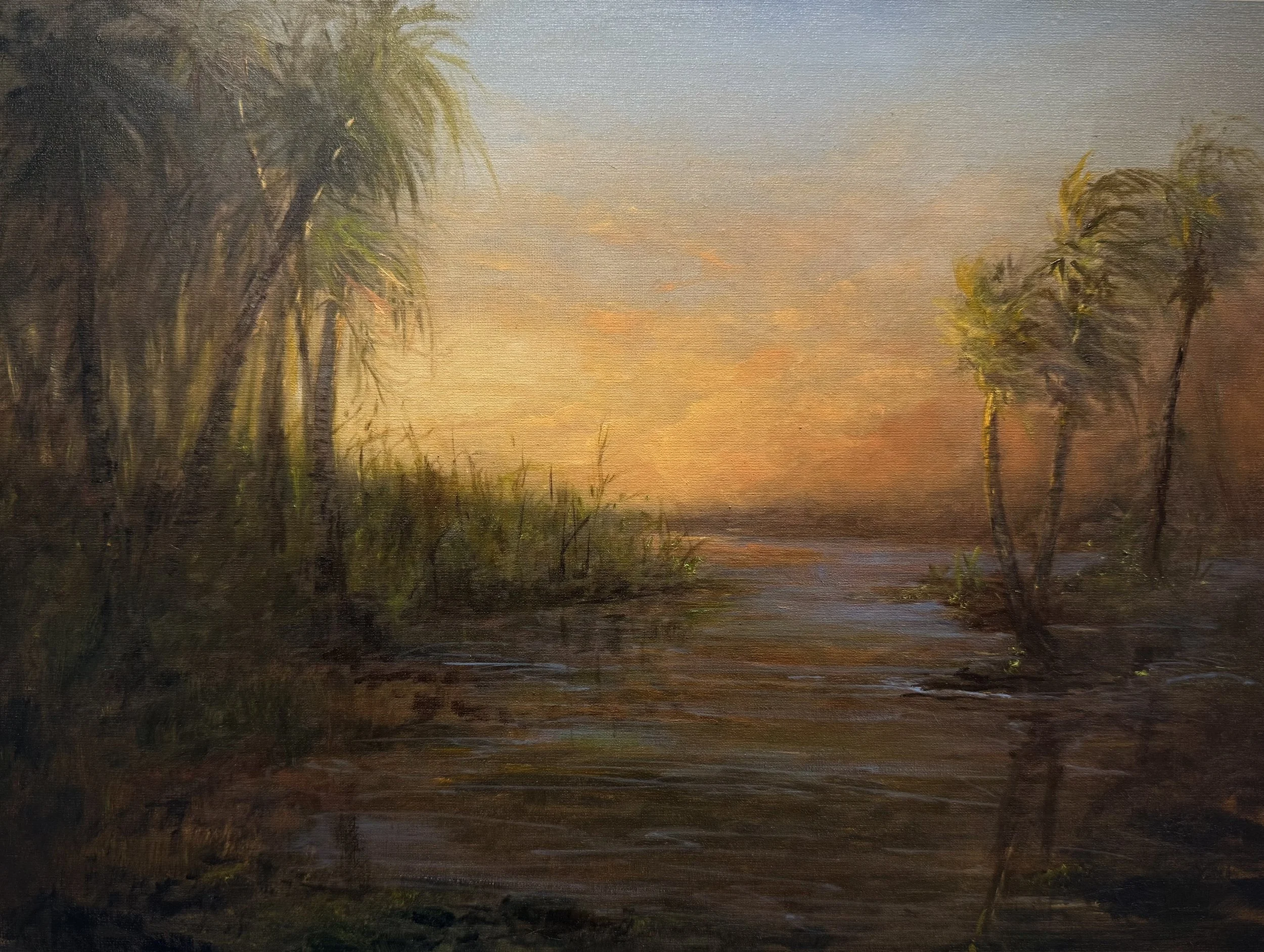 "Herzog's Glow" | Oil | 12"x16" | $600 Framed