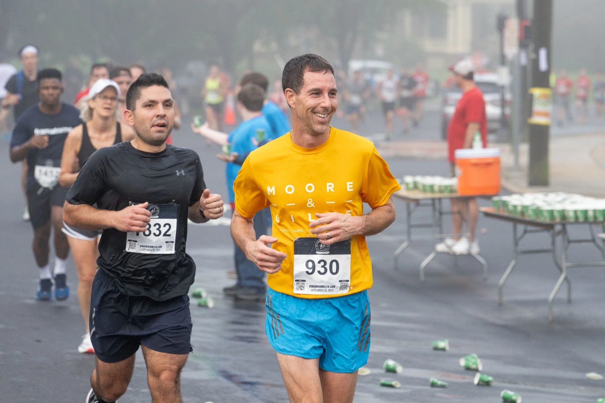 Shout out to our corporate teams who take the friendly competition to the next level! 23 teams crossed our finish line last month. 

It's a load of fun to see our sponsors' corporate teams represent on race day! Thank you for your support of the Virg