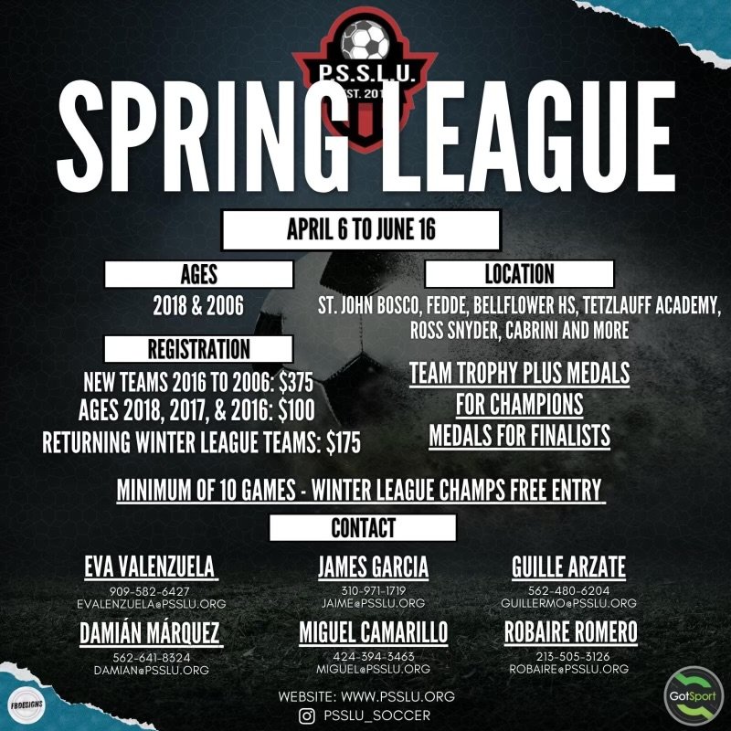 Spring 2025 — PSSLU