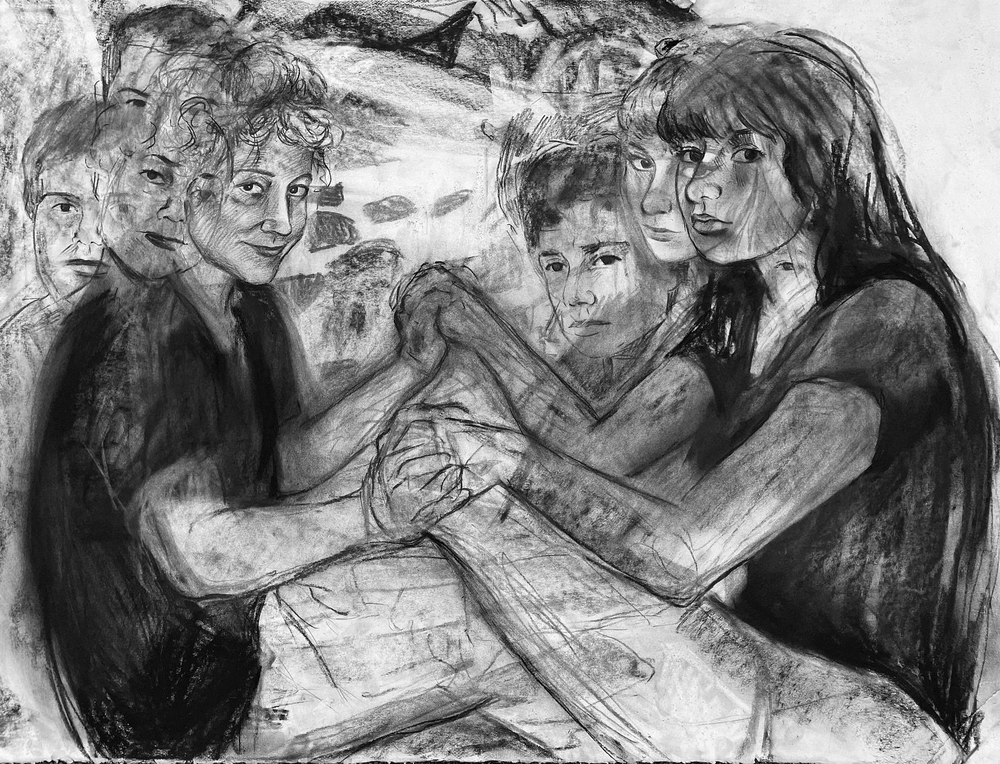 &ldquo;Going home (Eve gidiyor)&rdquo; , 22x 40, charcoal on paper 
.
.
.
.
.
#artinstagram #portraitpainting #artistsoninstagram #photography #illustration #mixedmedia #acrylicpainting #print #figurepainting #portrait #studentartist #oilpaintings #a