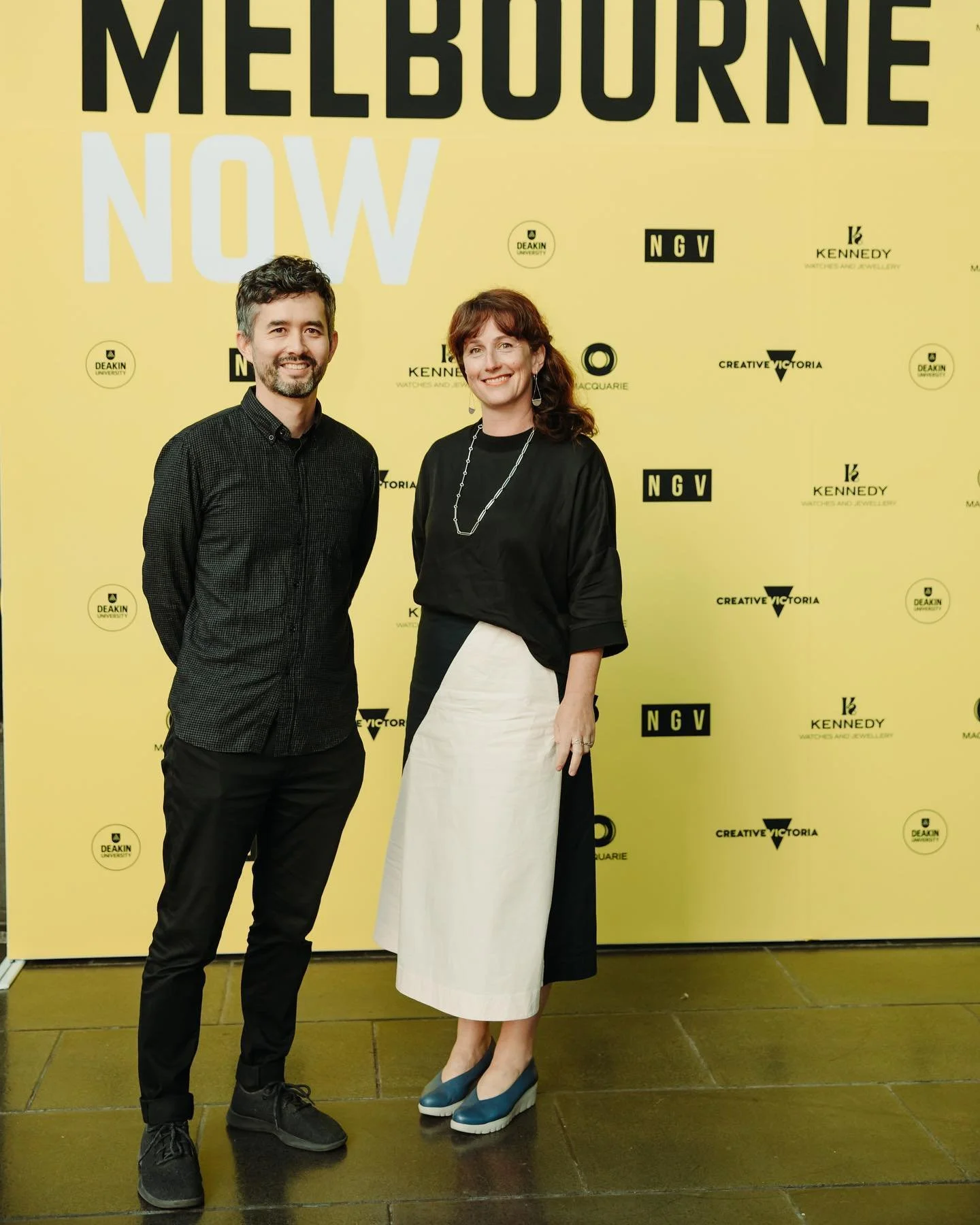 The opening night @NGVMelbourne for #MelbourneNow was completely fabulous! We just loved seeing so much local creativity and brilliant skills coming together and showcased in one top exhibition. Thanks #NGV for putting on a great event and including 
