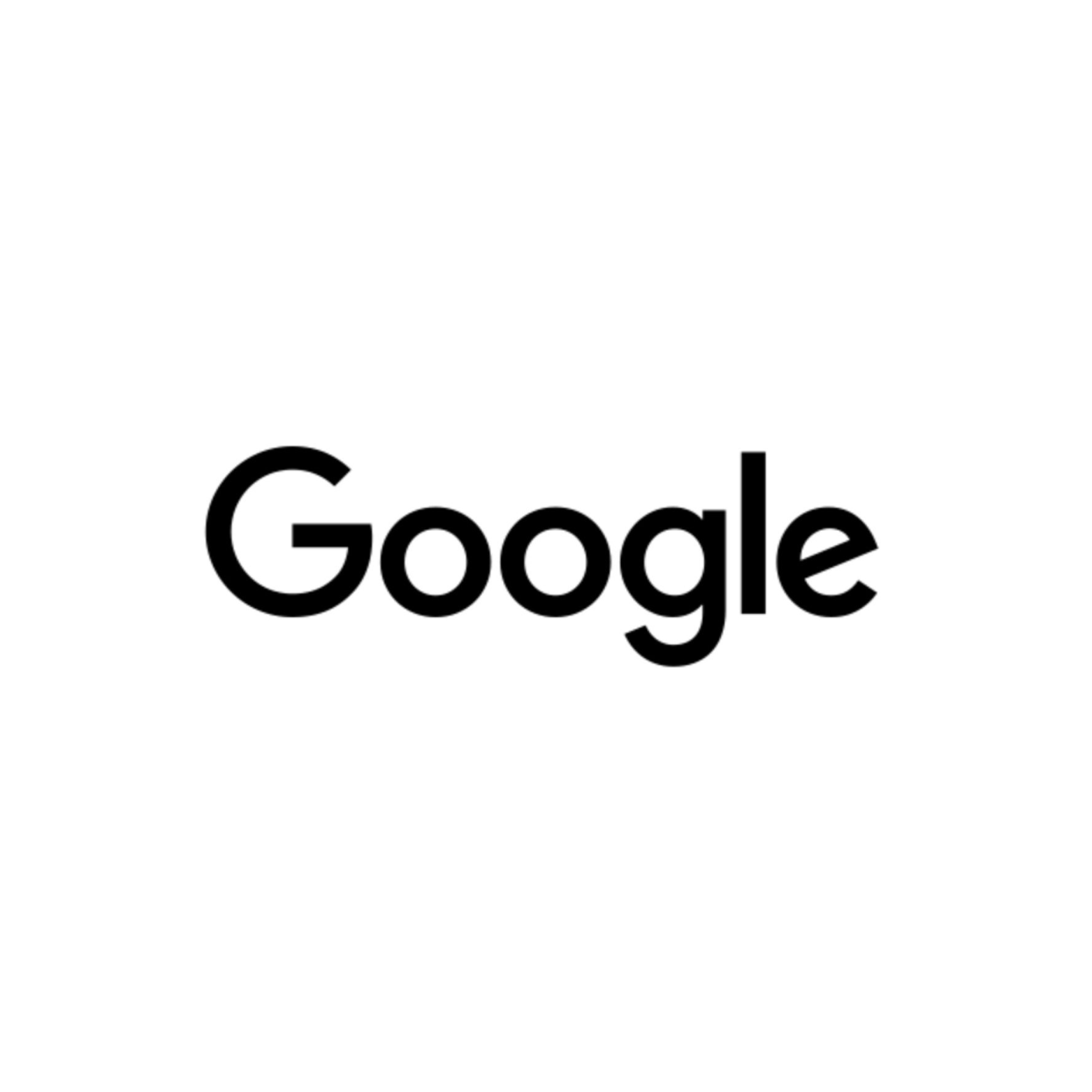 Google search bar with the Google logo displayed.