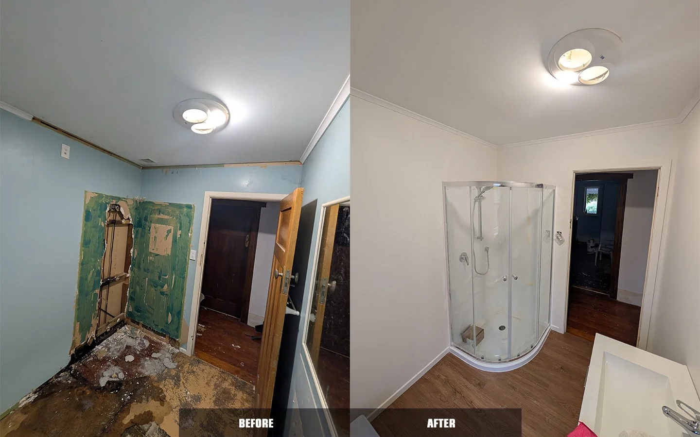 Bathroom renovation