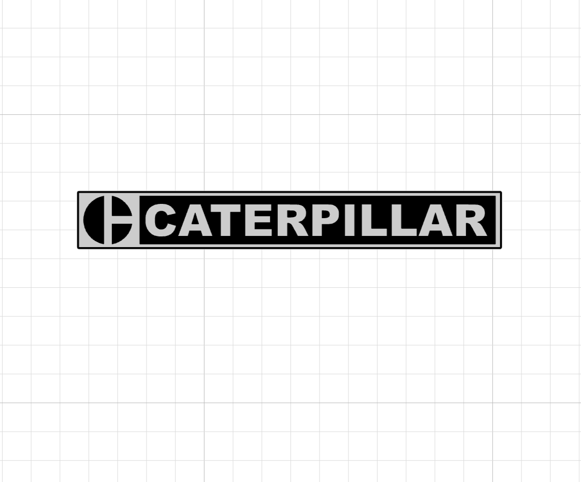 NEW!!! OLD SCHOOL CATERPILLAR BANNERS NEW!!!