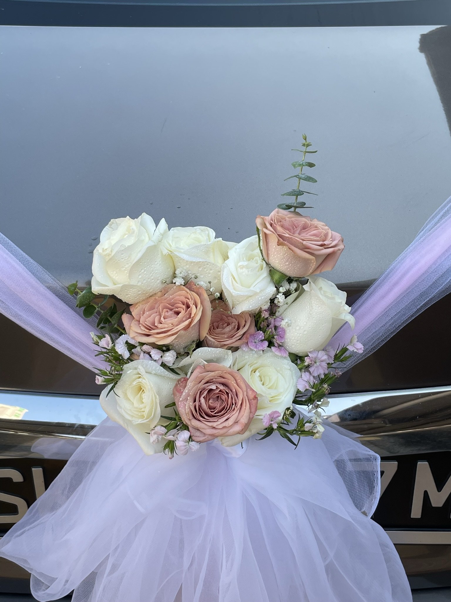 Bridal Car Decor