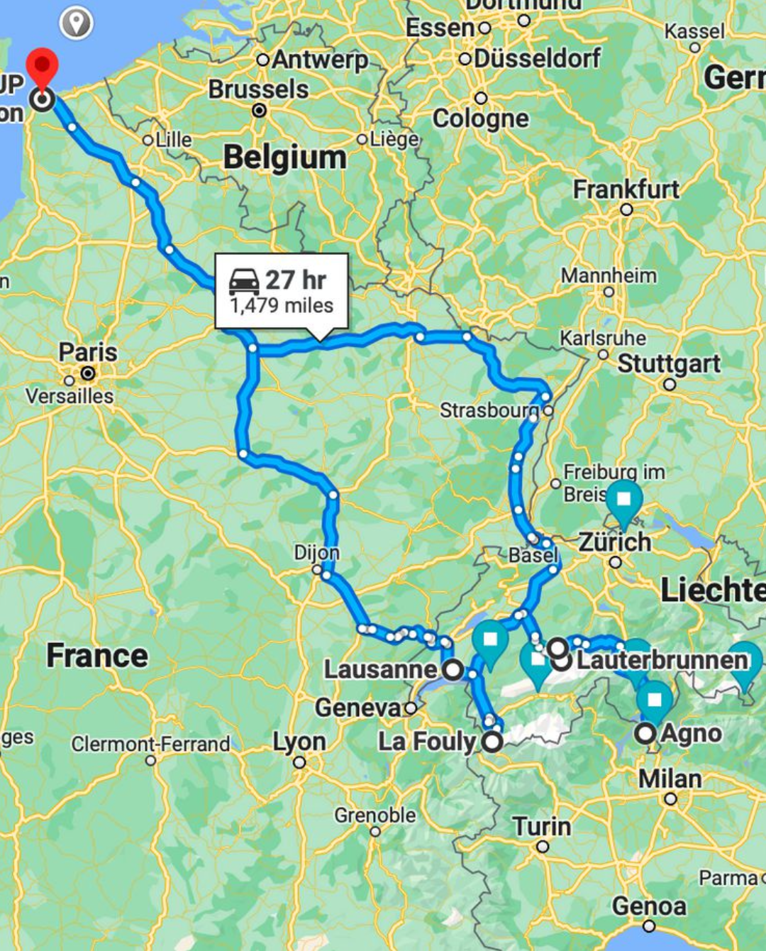 Part 1 - SWITZERLAND: AN AMBLING ADVENTURES CAMPERVAN TRAVEL BLOG