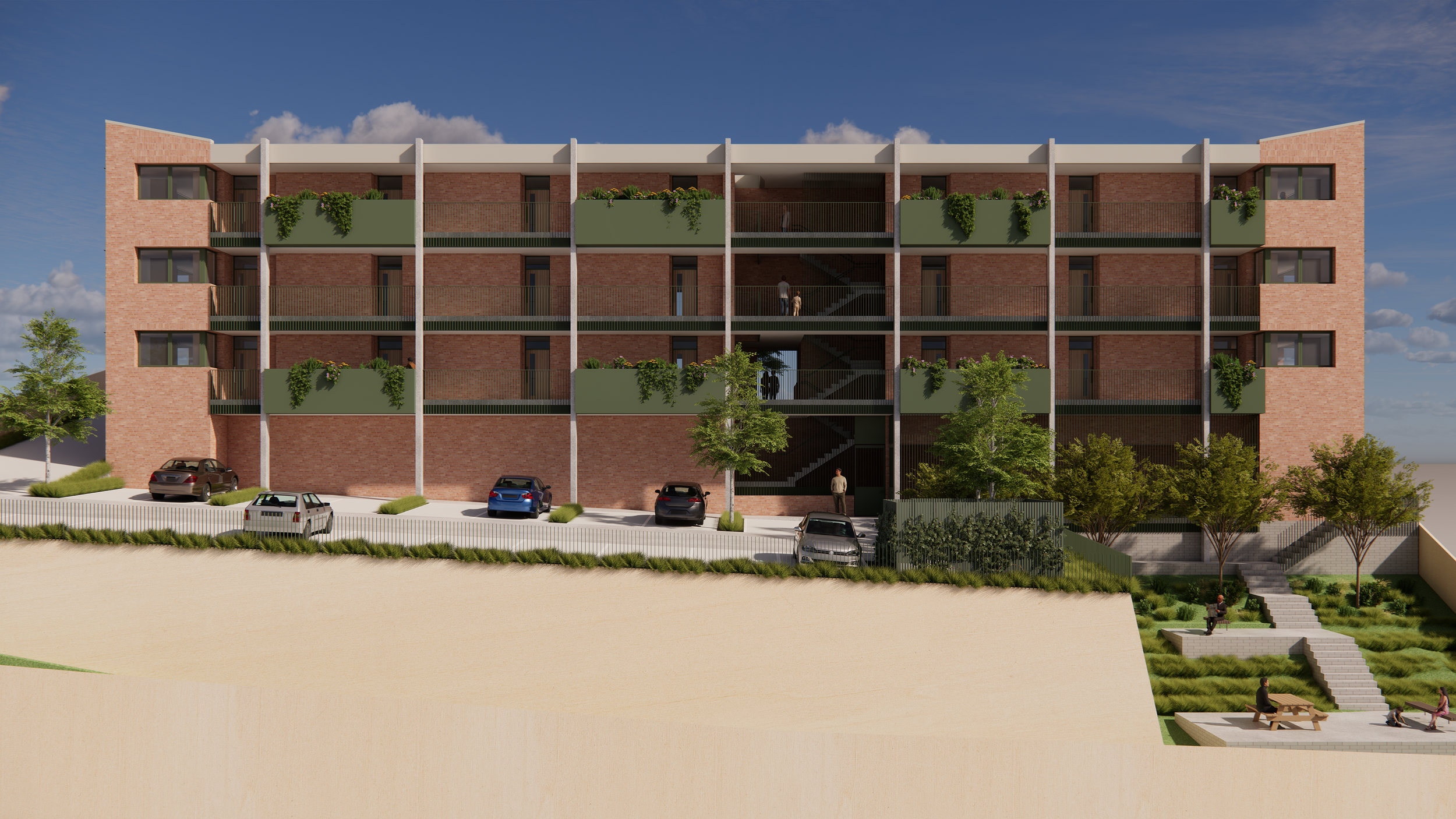 Lammas-Overdyck-Architects-NZ-Hamilton-CBD-Development-Thackeray-CHP-Apartments-1-Rear-View.png