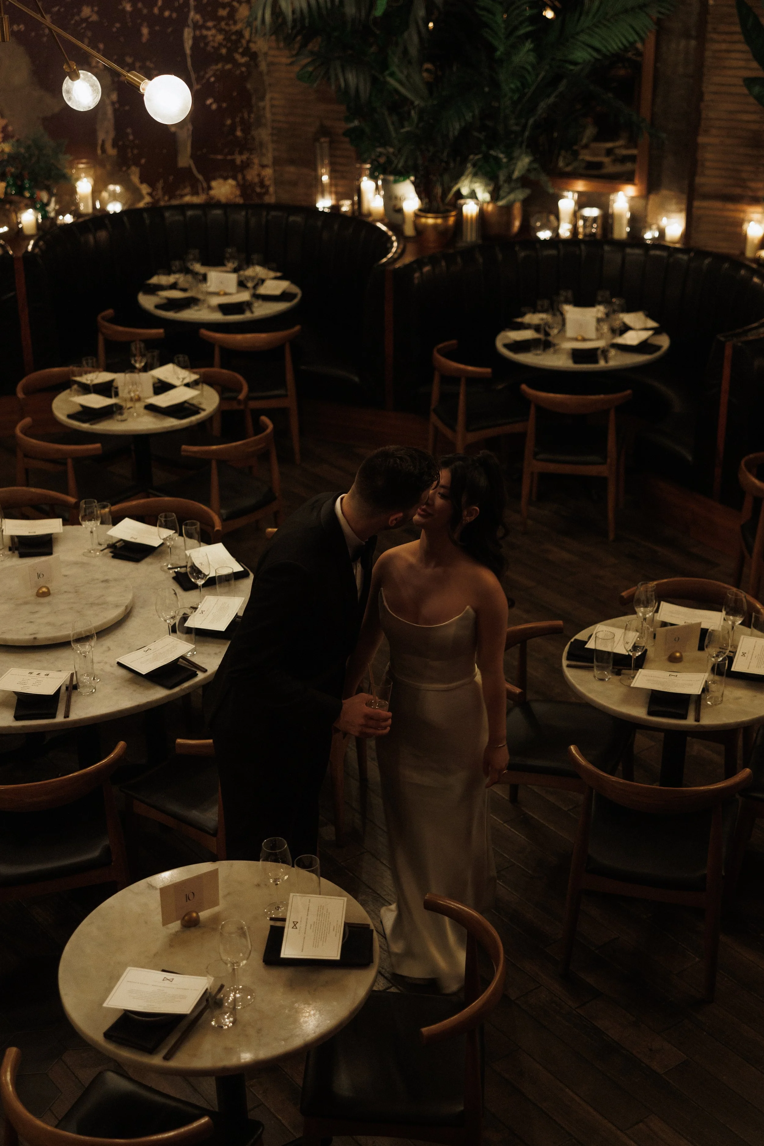 Manhattan, New York City wedding reception