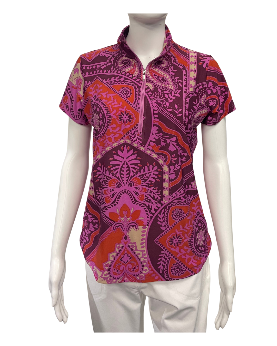 Corsican Mardi Gras Short Sleeve Polo