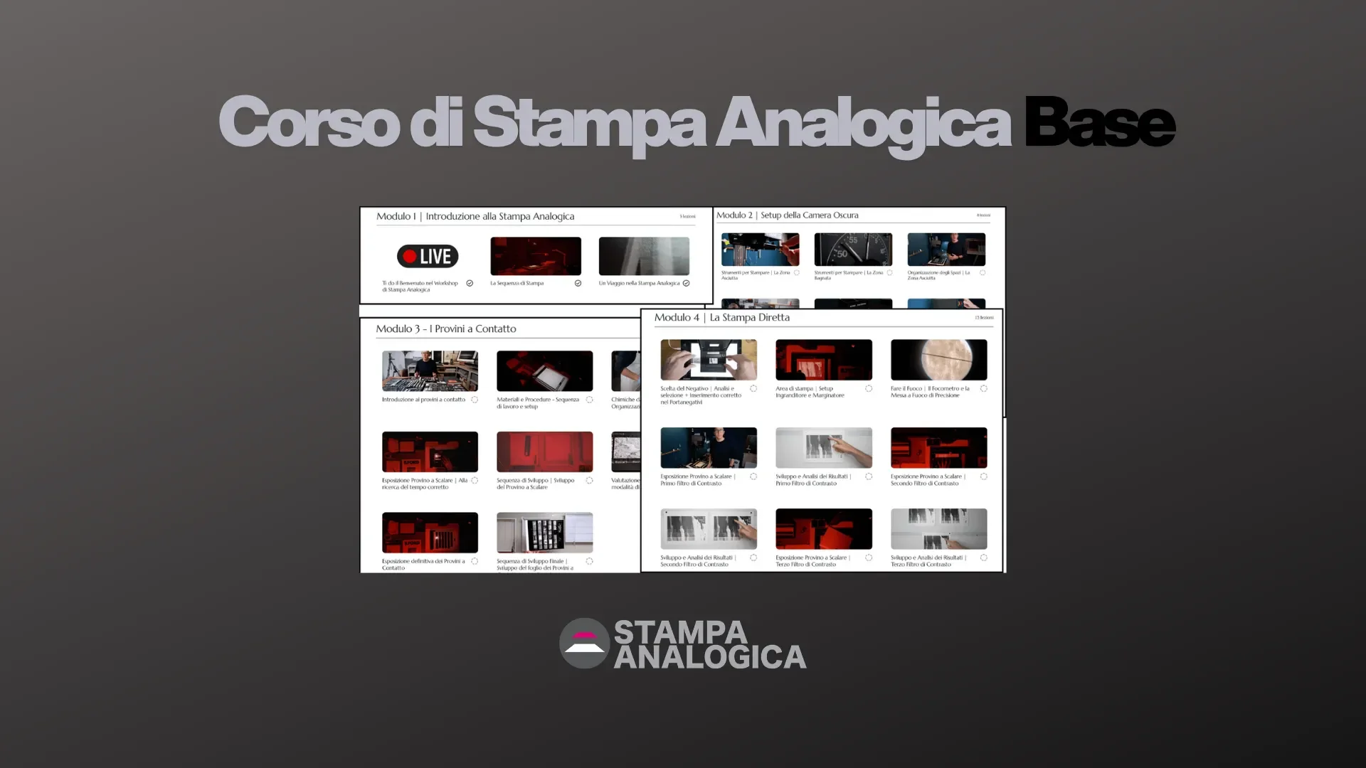 Corso di Stampa Analogica Base