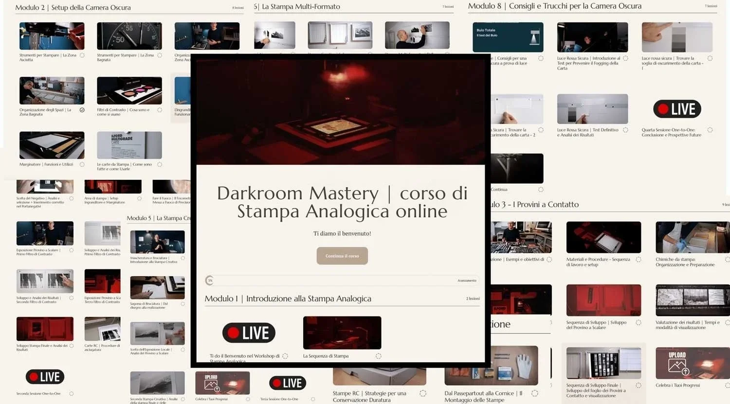 Corso Online Fotografia Analogica Professionale