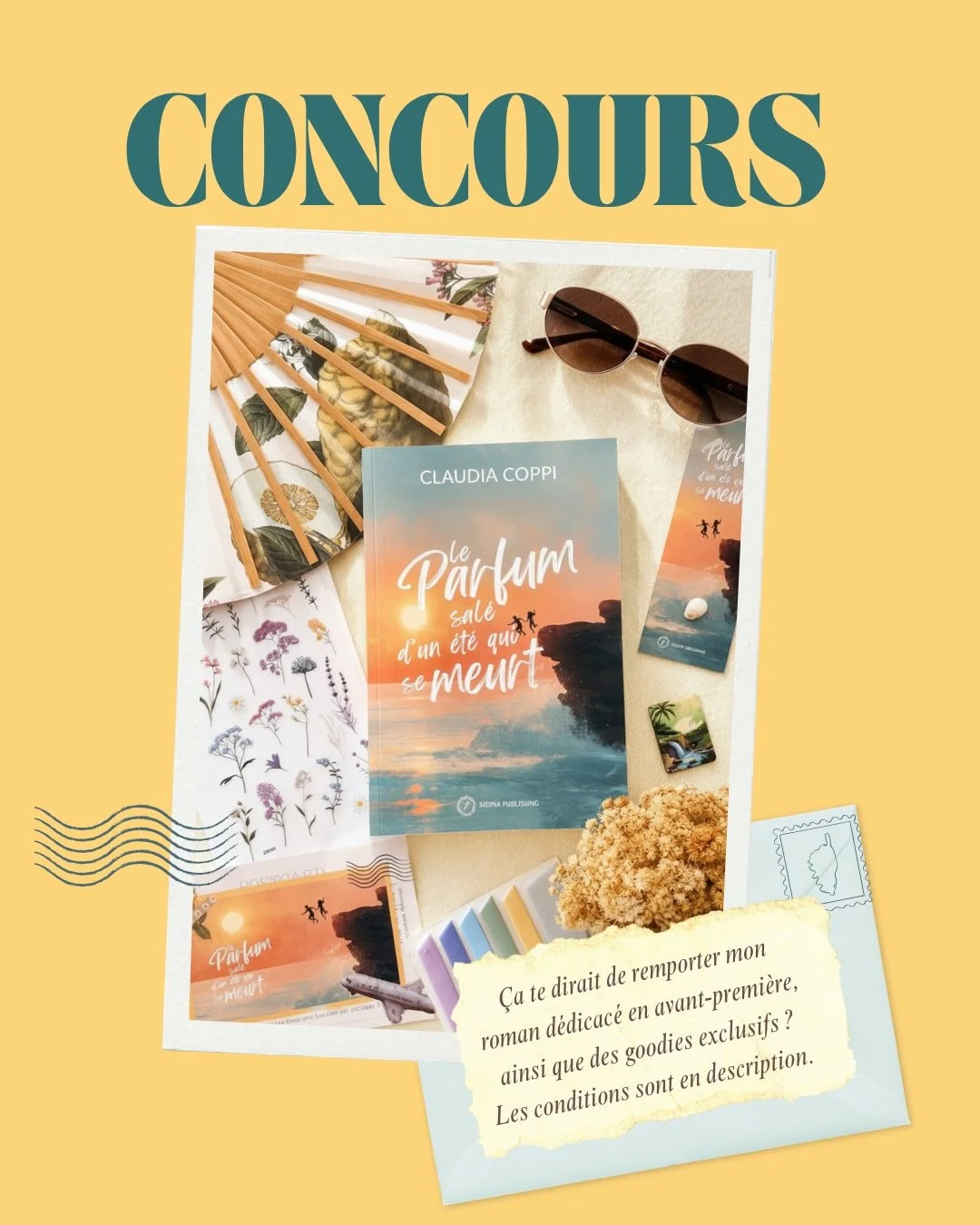 C&rsquo;est mon anniversaire 🎂🥳

Pour f&ecirc;ter cette nouvelle ann&eacute;e, j&rsquo;ai eu envie de vous g&acirc;ter !

J&rsquo;ai donc d&eacute;cid&eacute; d&rsquo;organiser un concours autour de mon roman, Le parfum sal&eacute; d&rsquo;un &eacu