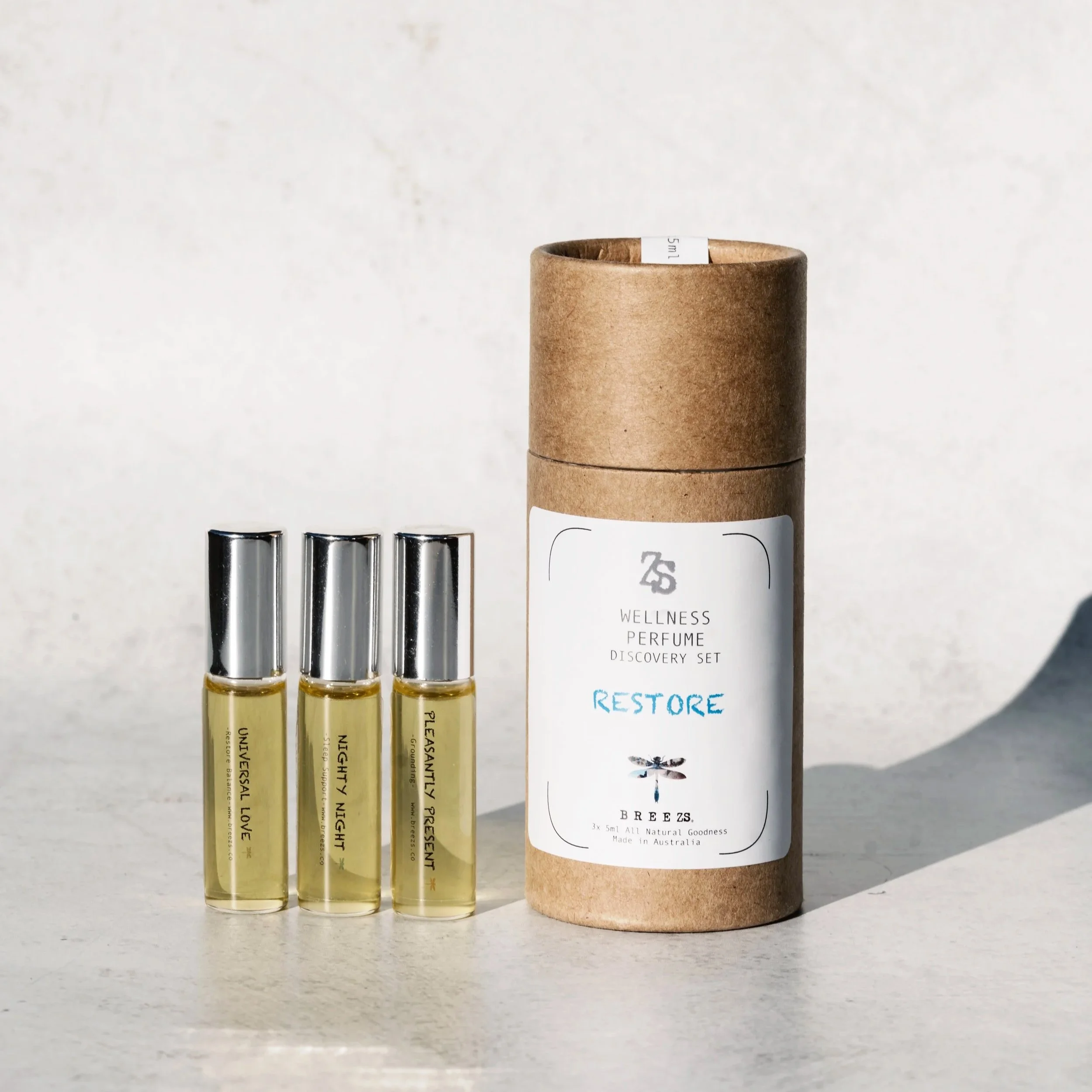 Wellness Perfume Discovery Set 3x5ml | Restore | Back to self.....