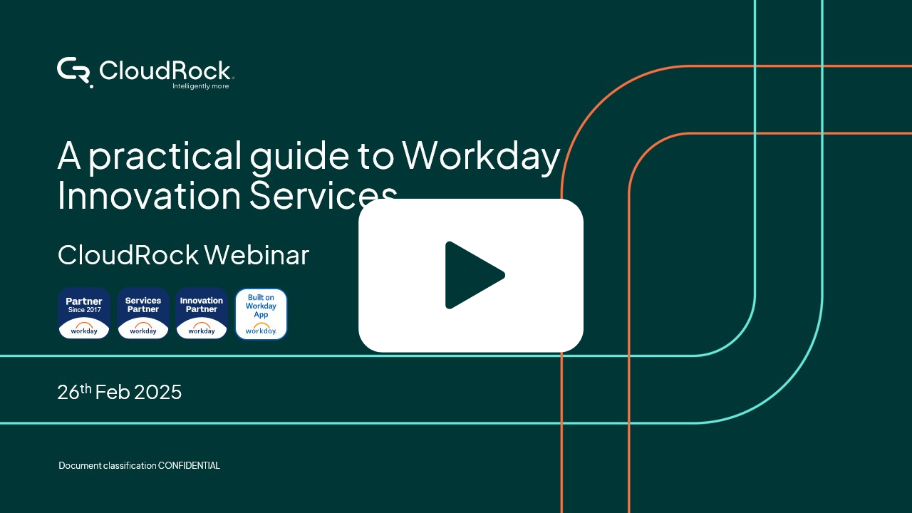 A Practical Guide to Workday Innovation Services