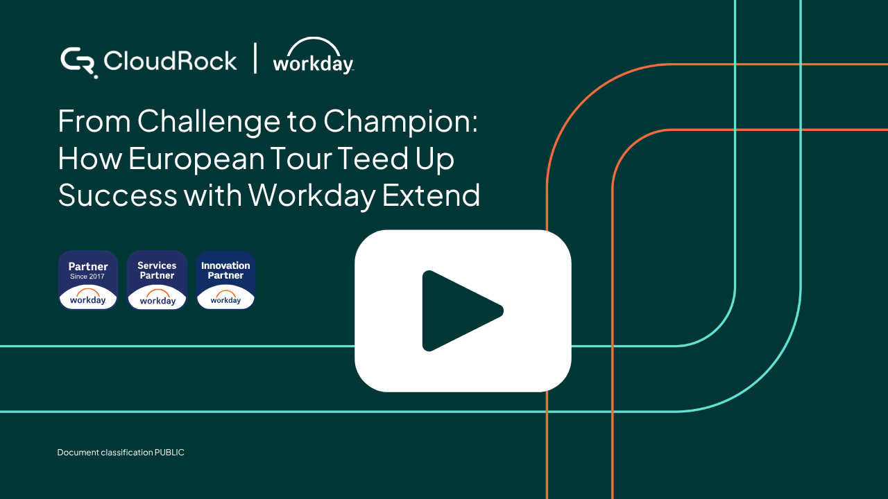 From Challenge to Champion: How European Tour Teed Up Success with Workday Extend