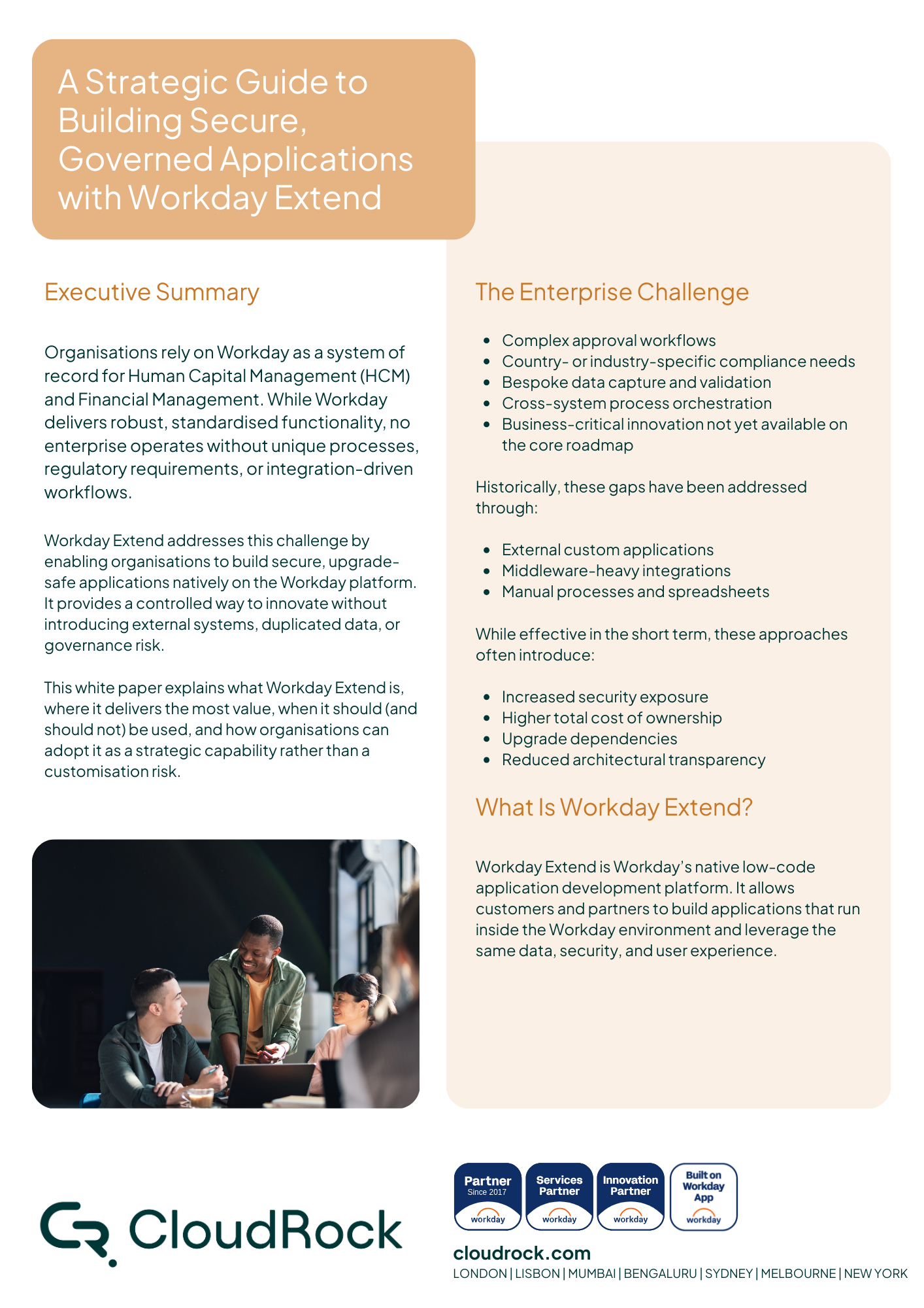 Build with Confidence: A Strategic Guide to Building Secure, Governed Applications with Workday Extend