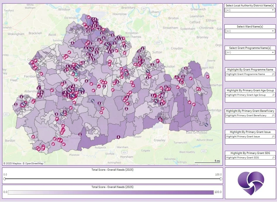 CFSurrey Launches New Surrey Neighbourhood Needs Map to Guide Grant Funding 