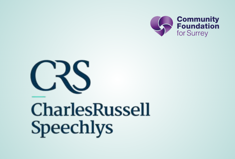CRS logo with cfsurrey logo in top right corner