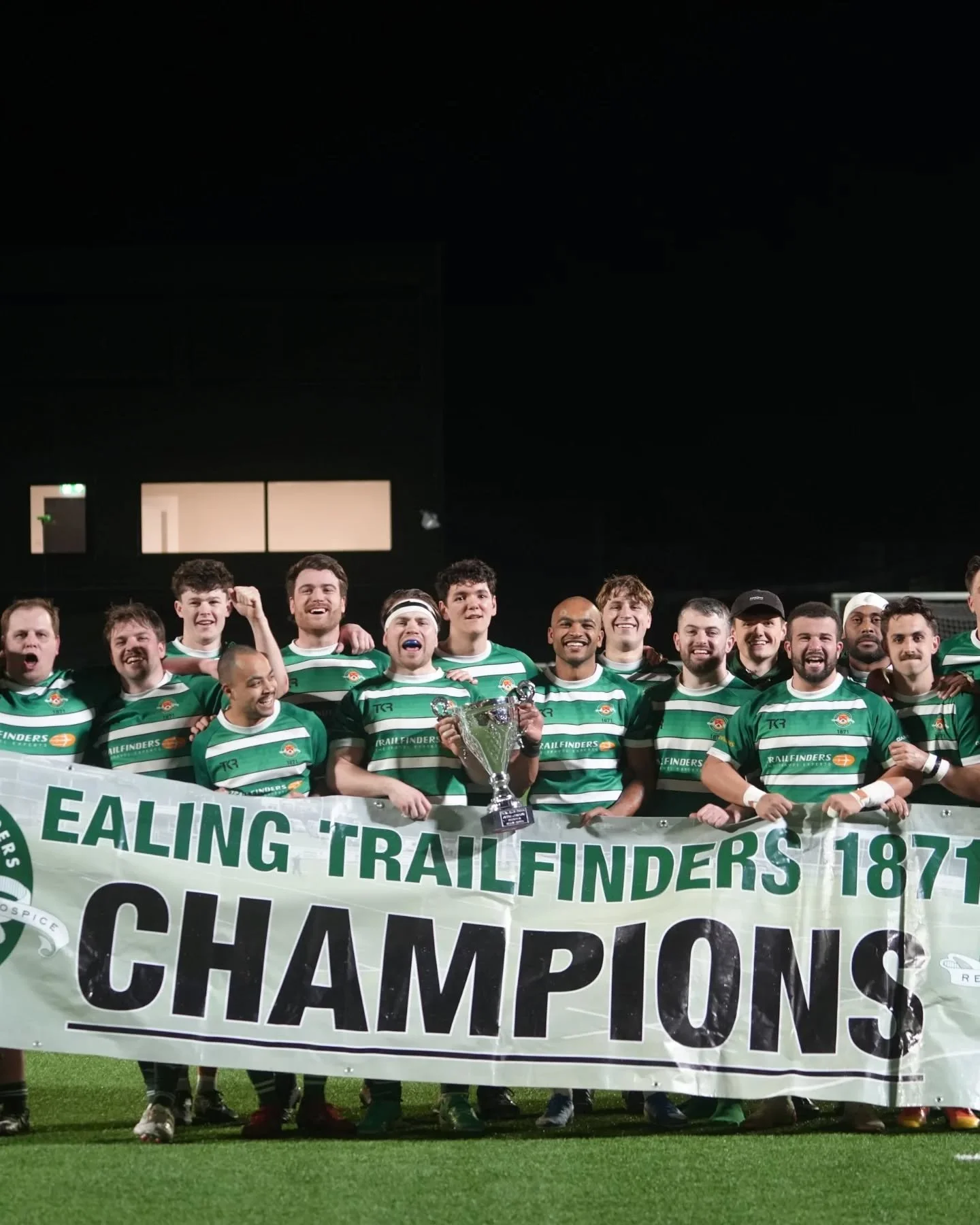 A huge shout out to @tkrsportswear for providing us with the 1871 kit. Playing shirts, warm-up top, hoodies and more! We've been decked out in some quality gear brilliant for two promotions! #bleedgreen