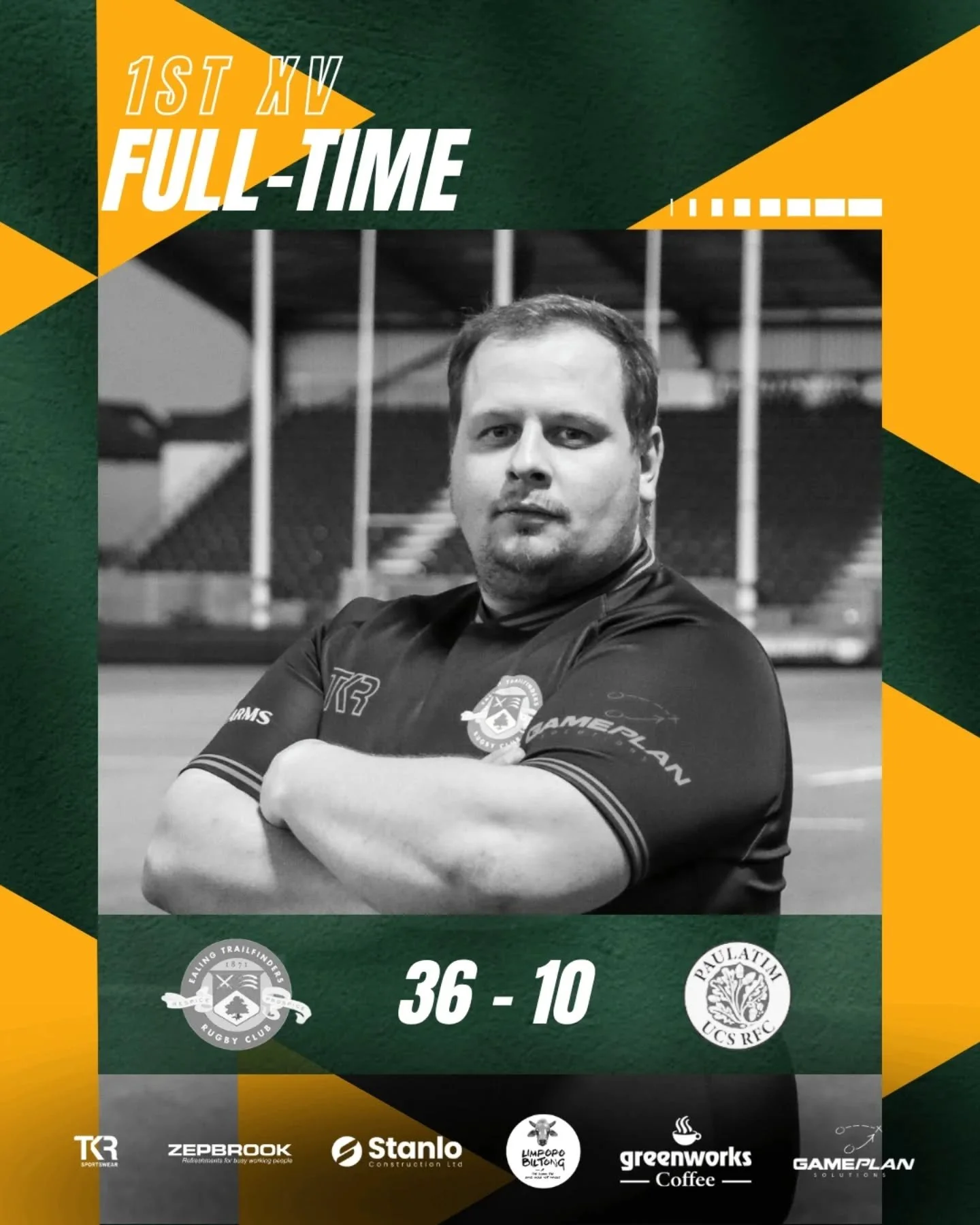 WEEKENDS RESULTS! 

Admin has been away this week, so we're just getting round to sorting the scores from the weekend! 

The 1st XV rounded out their promotion-winning campaign with a tough win against UCS! A well-deserved rest week this week but we 