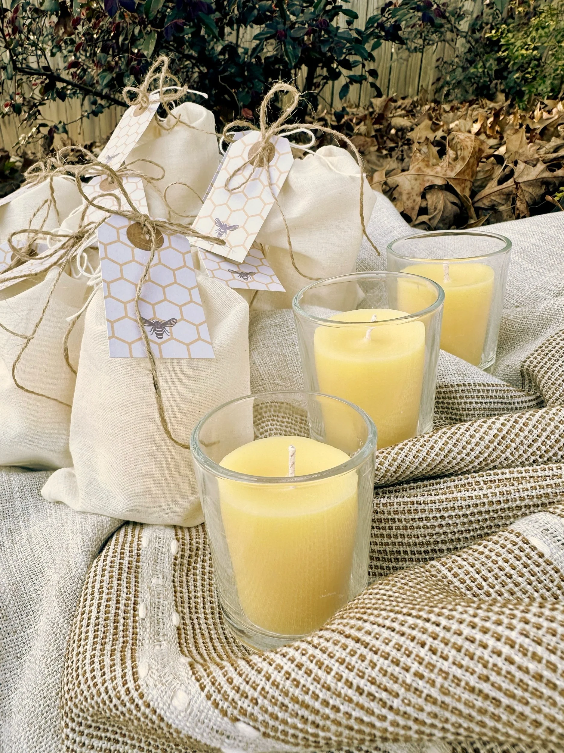 HP's Bees Beeswax Candles