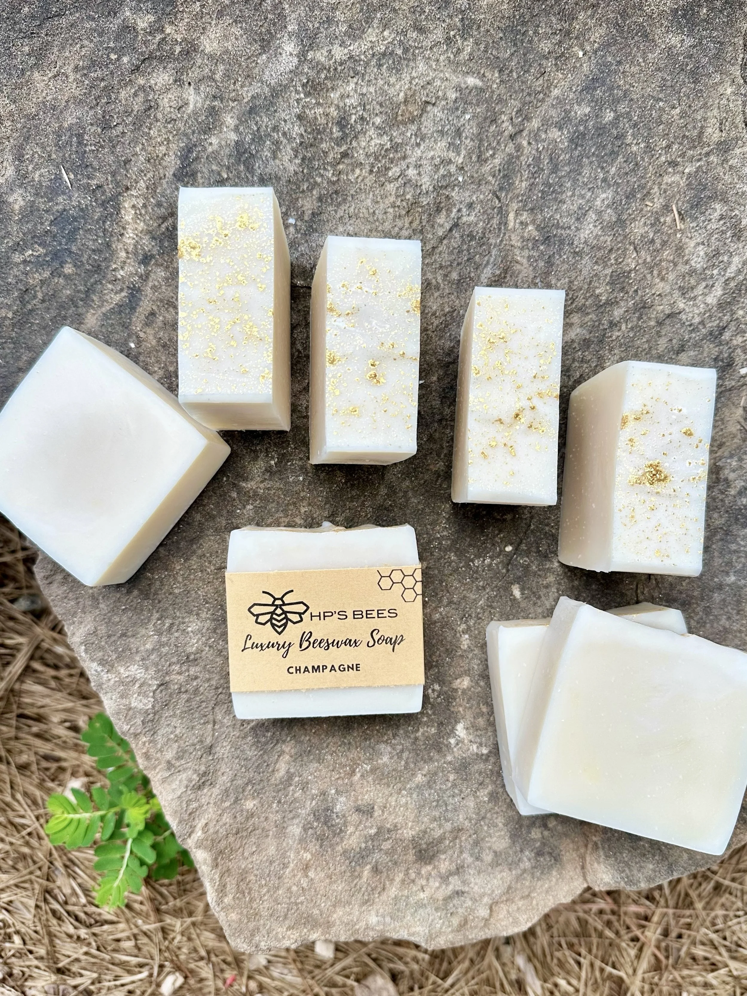 Beeswax Soap - with all natural beeswax, straight from our hives. Made by bees. Natural soap