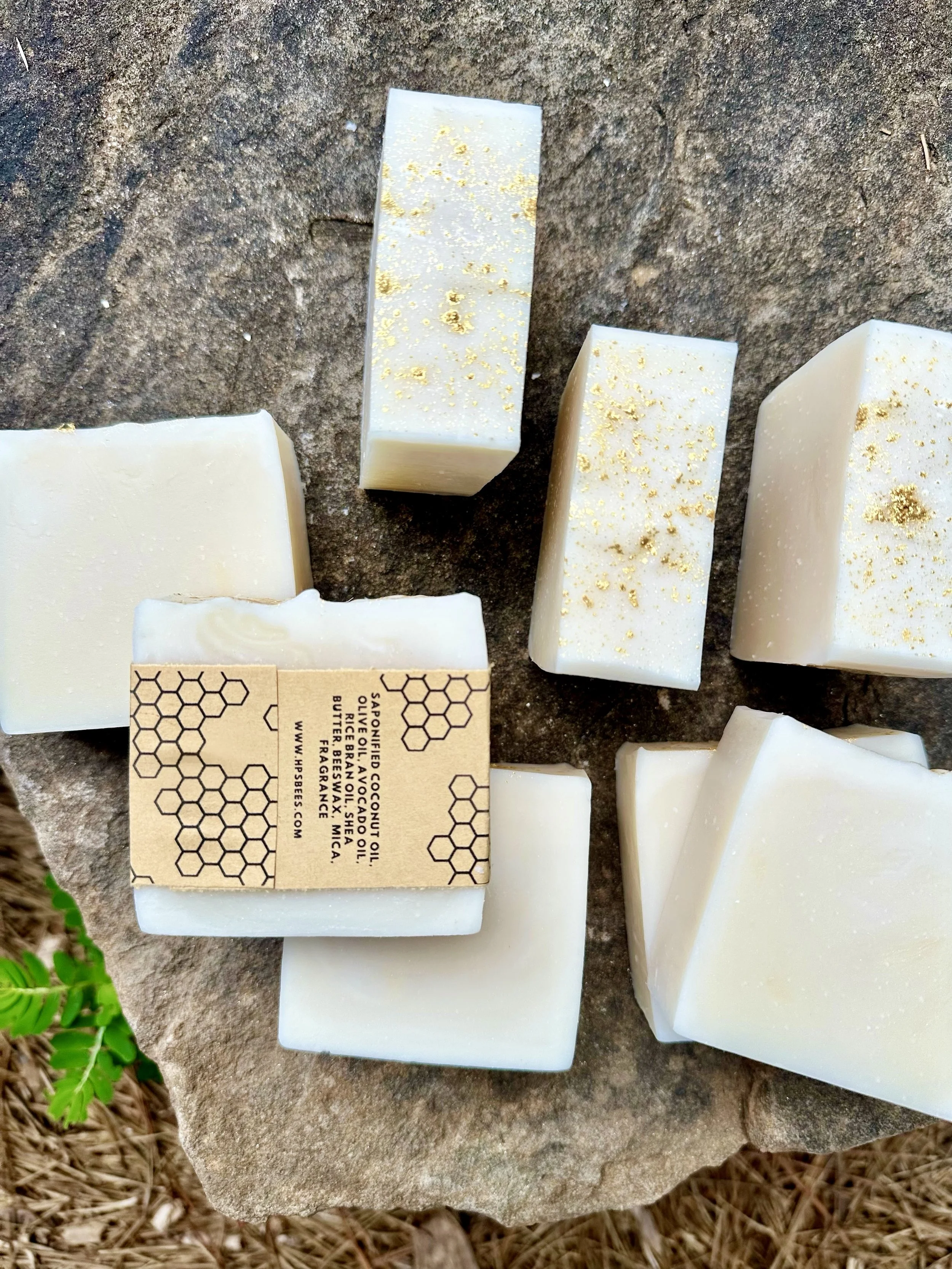 Beeswax Soap - with all natural beeswax, straight from our hives. Made by bees. Natural soap