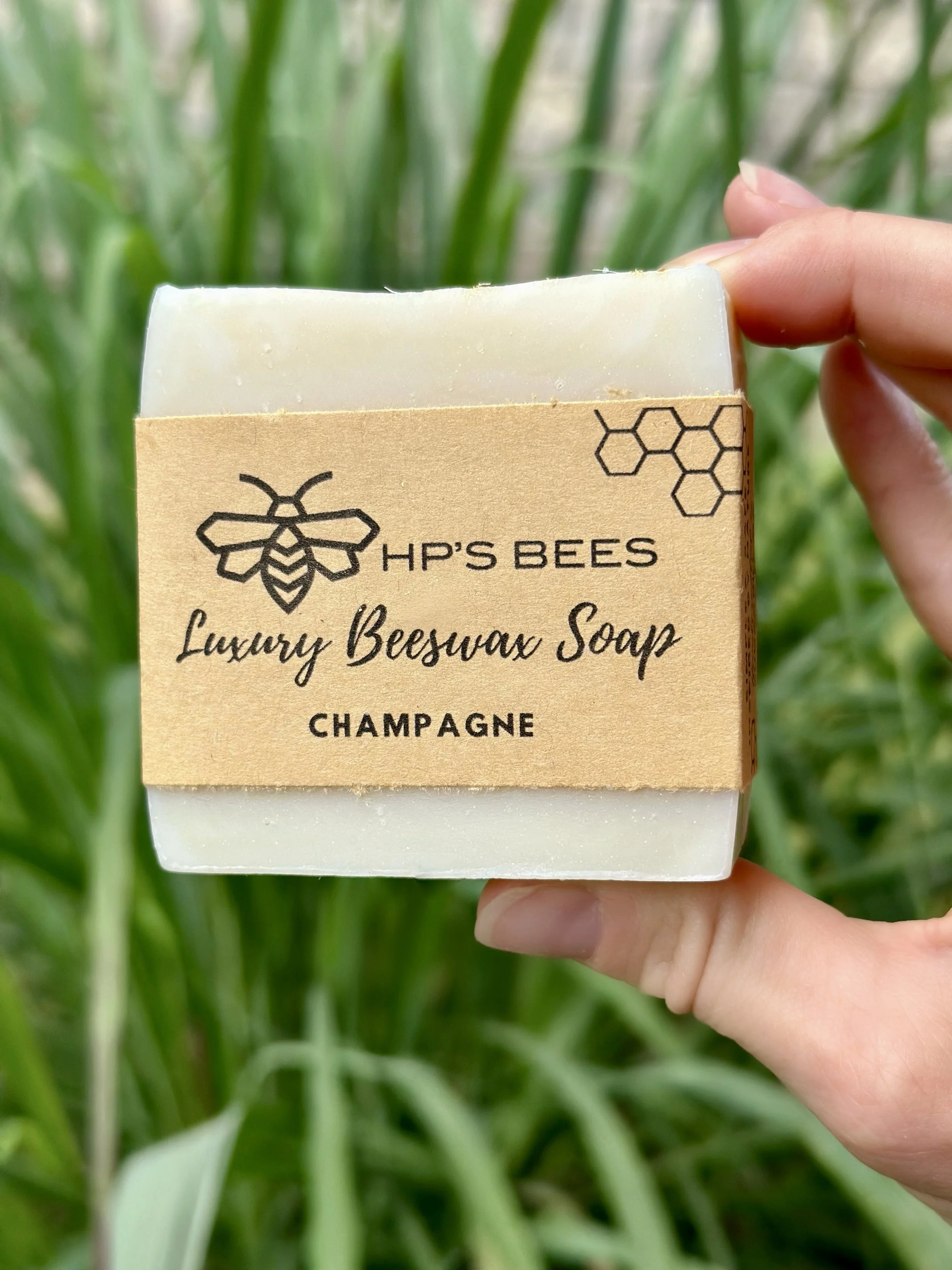 Beeswax Soap - with all natural beeswax, straight from our hives. Made by bees. Natural soap