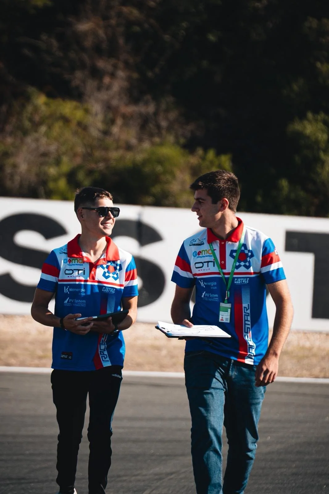 Lukacs Owen at the WorldSBK round in Estoril