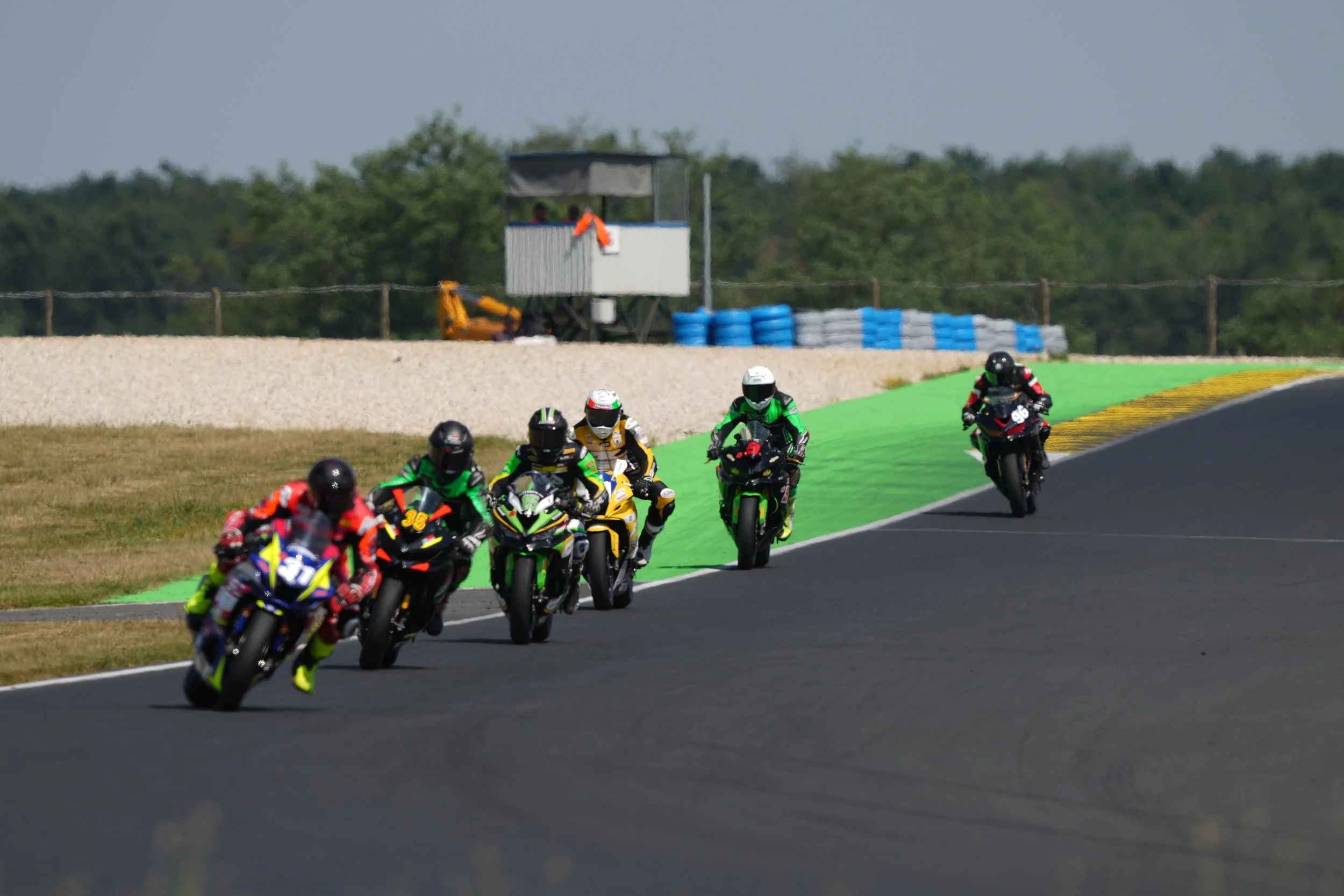 Lukacs Owen 3rd at Pannonia-Ring on his ZX4-RR