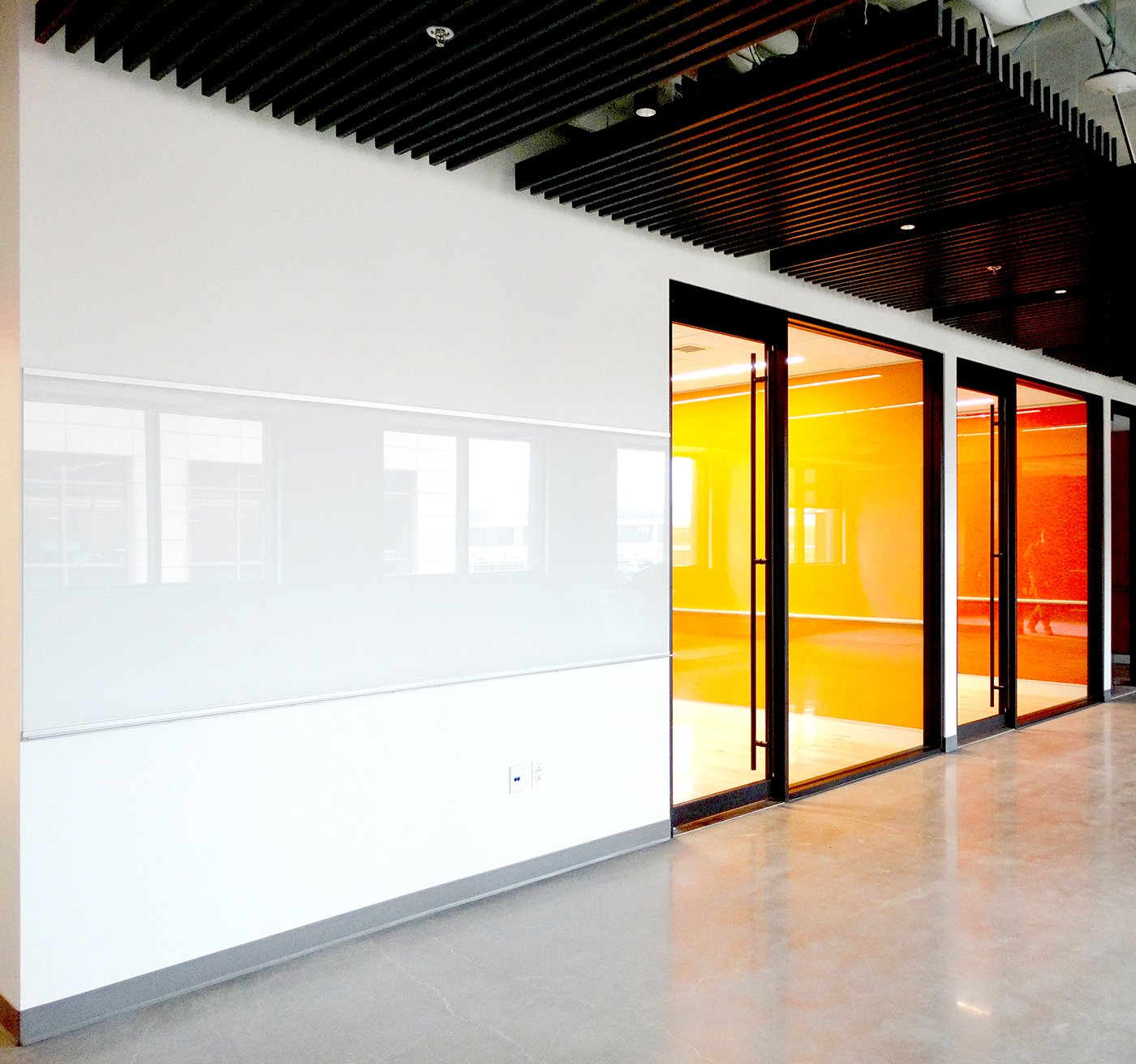 Custom Glass White and Color Markerboards