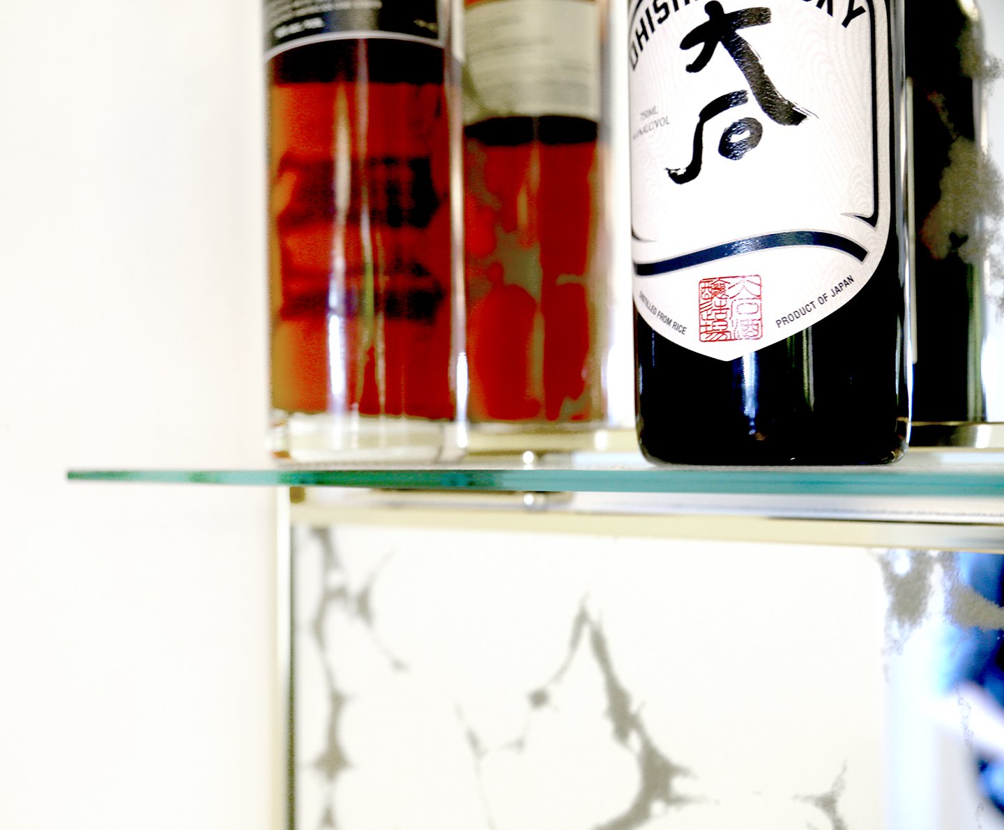 Glass Shelf Custom Specialty Bar