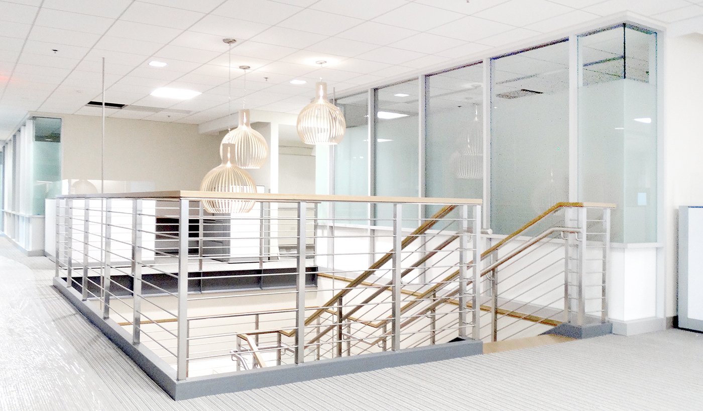 Aluminum Mullions with Specialty Glazing