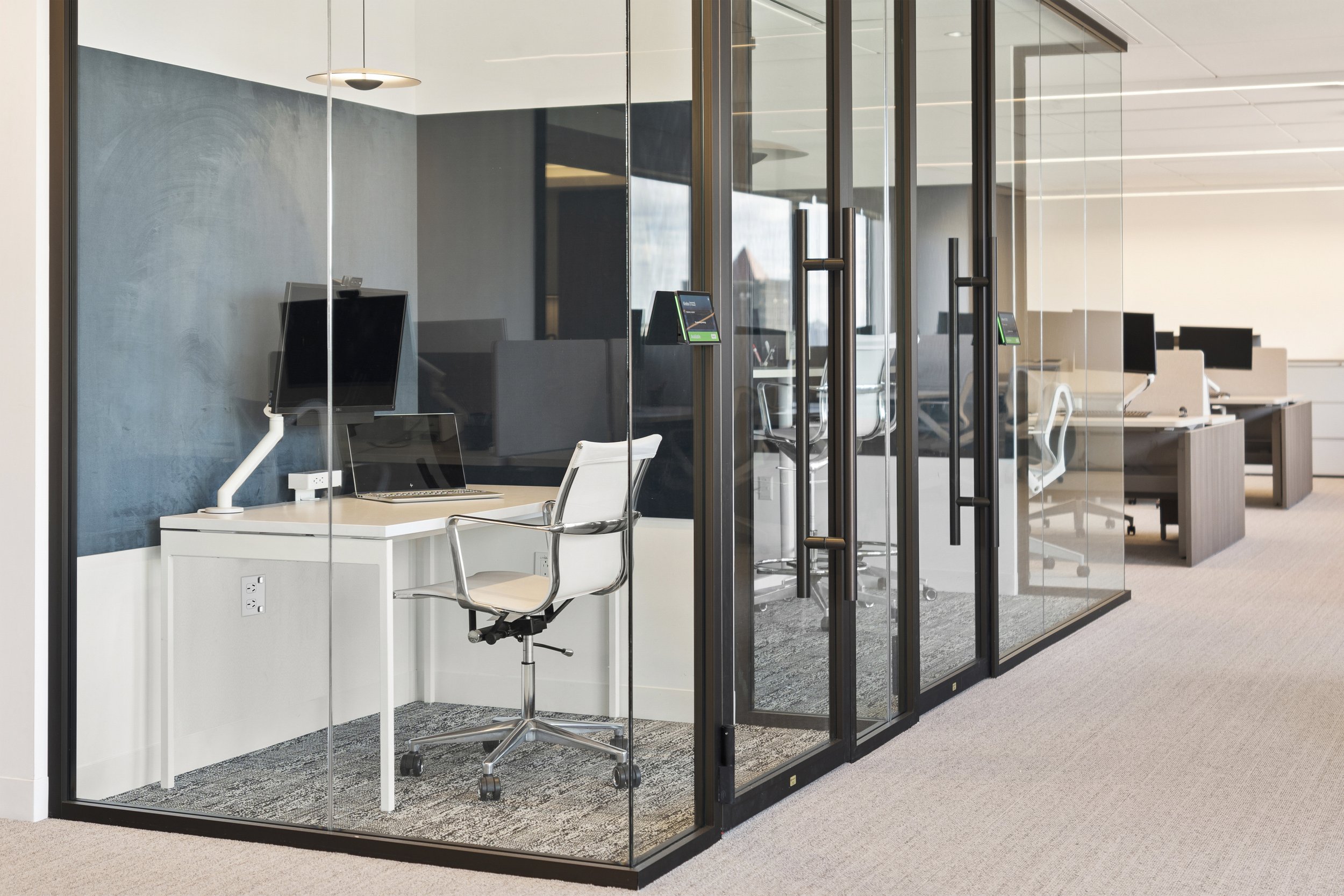 Thin Frame Aluminum Metal Glass Doors
