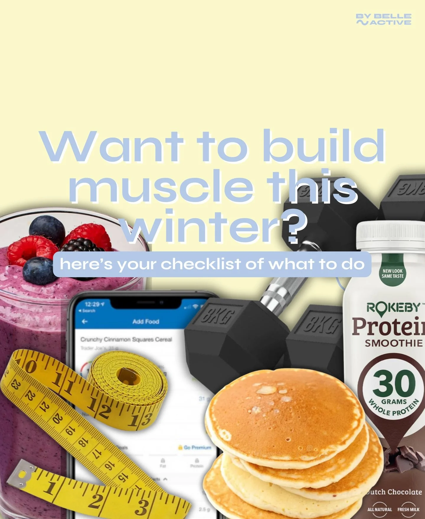 Wanting to go into a muscle building phase this Winter? Here&rsquo;s your easy five step checklist of what to do!

Nutrition plays just as much a role in building muscle as what training does. You can have the perfect program, push yourself really ha