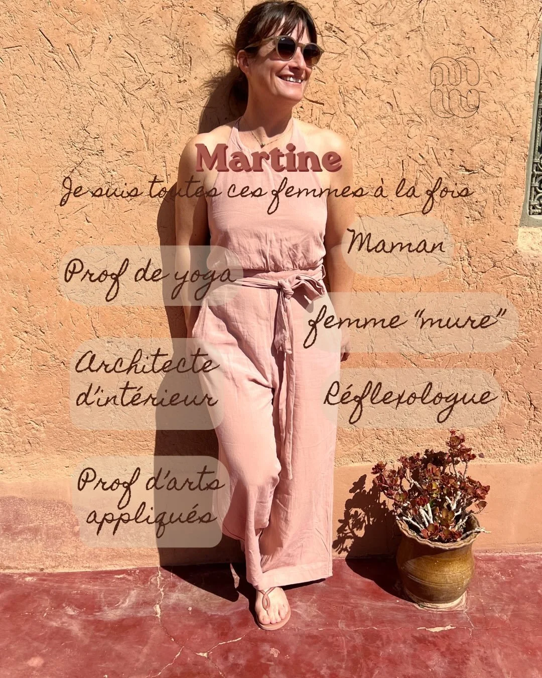 Hello, moi c&rsquo;est Martine 💐

Je suis toutes ces femmes &hellip;
et en m&ecirc;me temps, une seule et m&ecirc;me personne.

&rarr; Maman solo de deux enfants
La vie m&rsquo;a appris &agrave; tenir, &agrave; aimer fort, &agrave; avancer m&ecirc;m