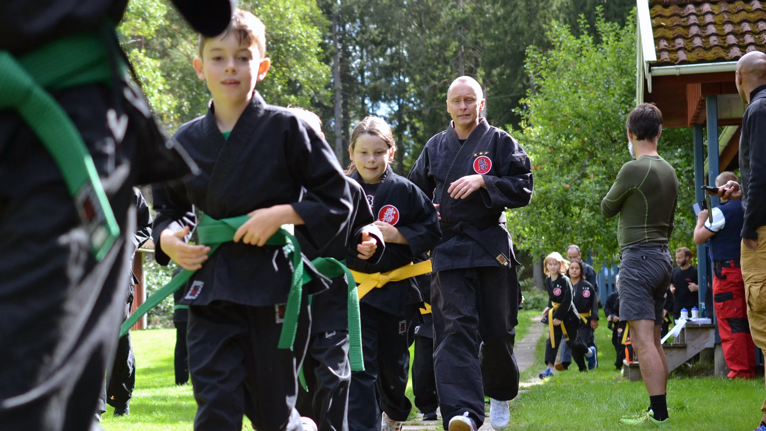 Sommartema: Barnträningen i Sanshi Budo Kampcenter
