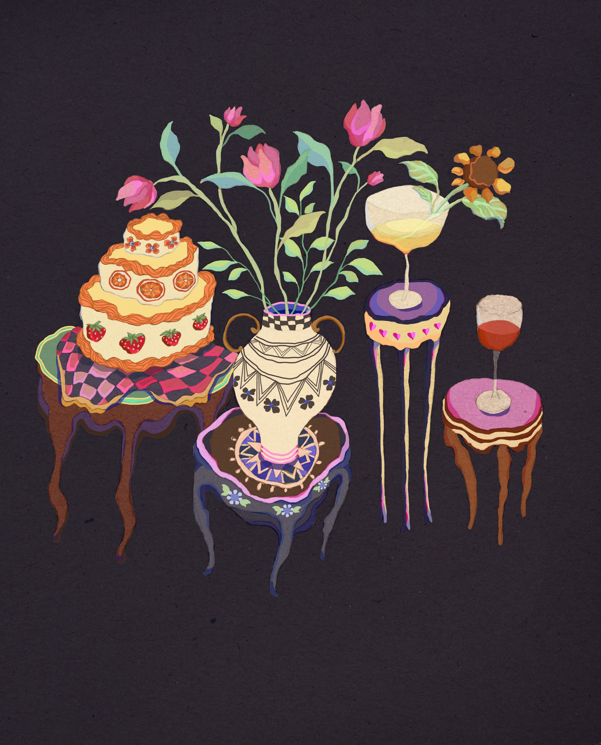 Eager Little Treats Print
