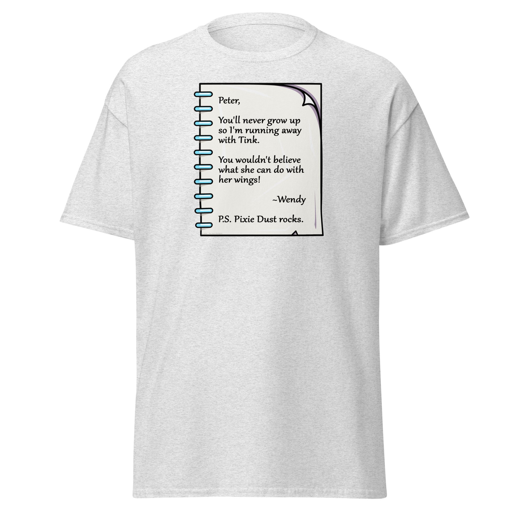 Peter Pan and Wendy Darling Break Up Classic Tee