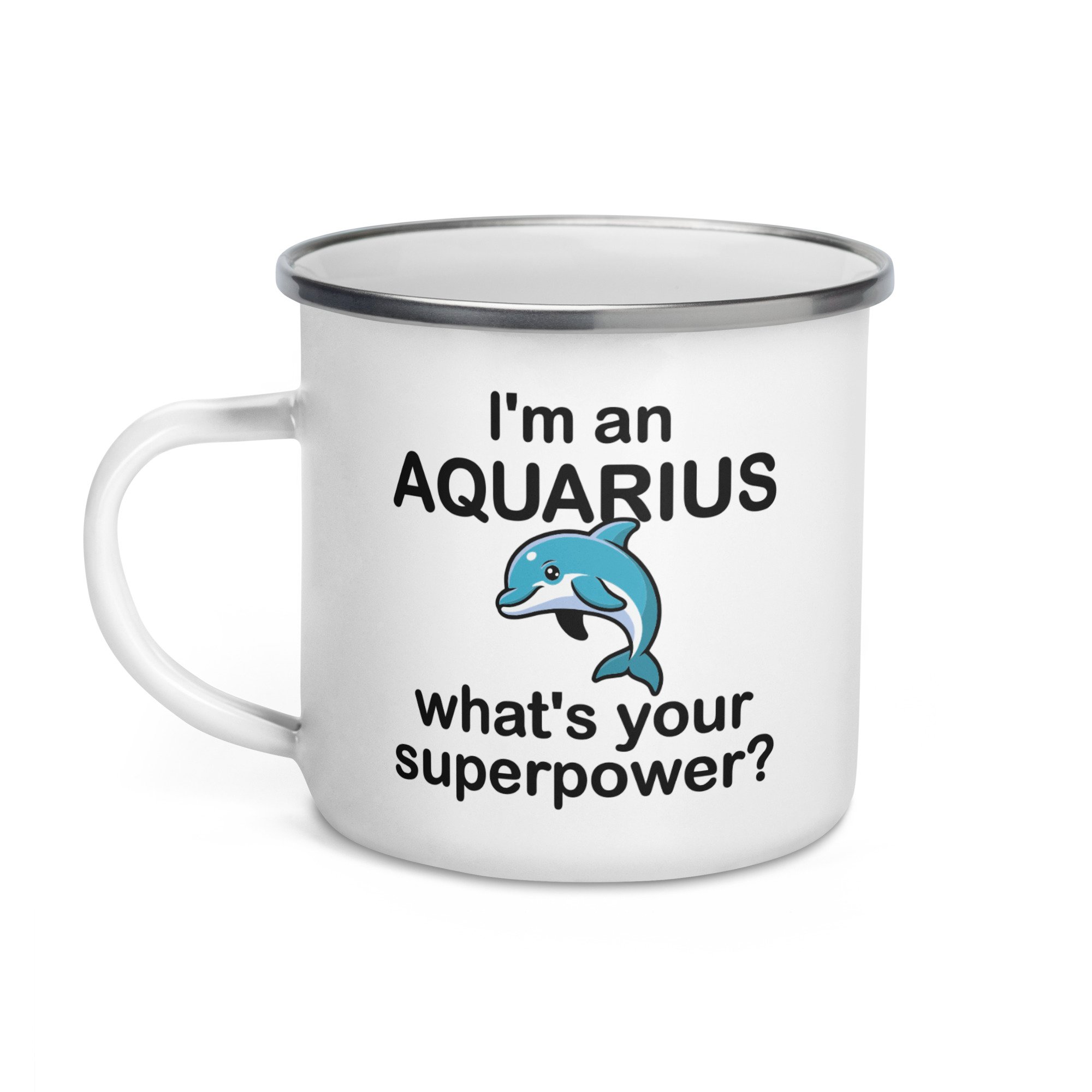 I'm an Aquarius - what's your Superpower? Camp Mug