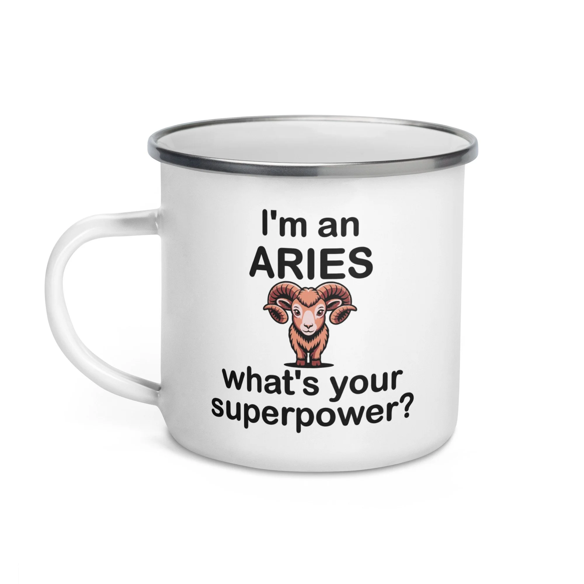 I'm an Aries - what's your superpower? Camp Mug