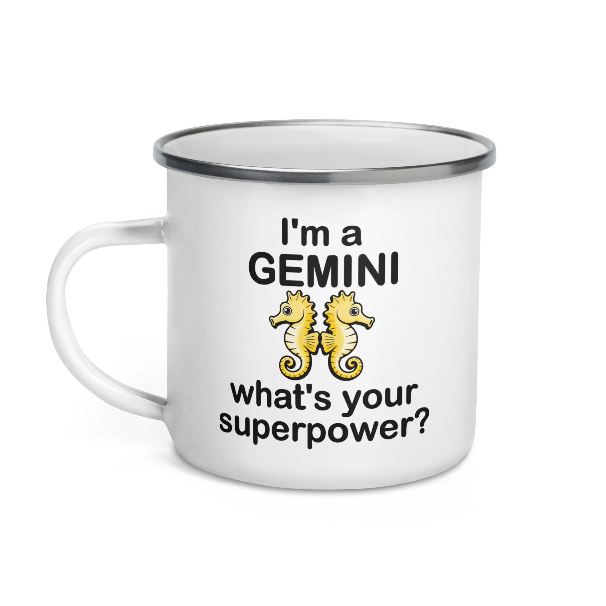 I'm a Gemini - what's your superpower? Camp Mug
