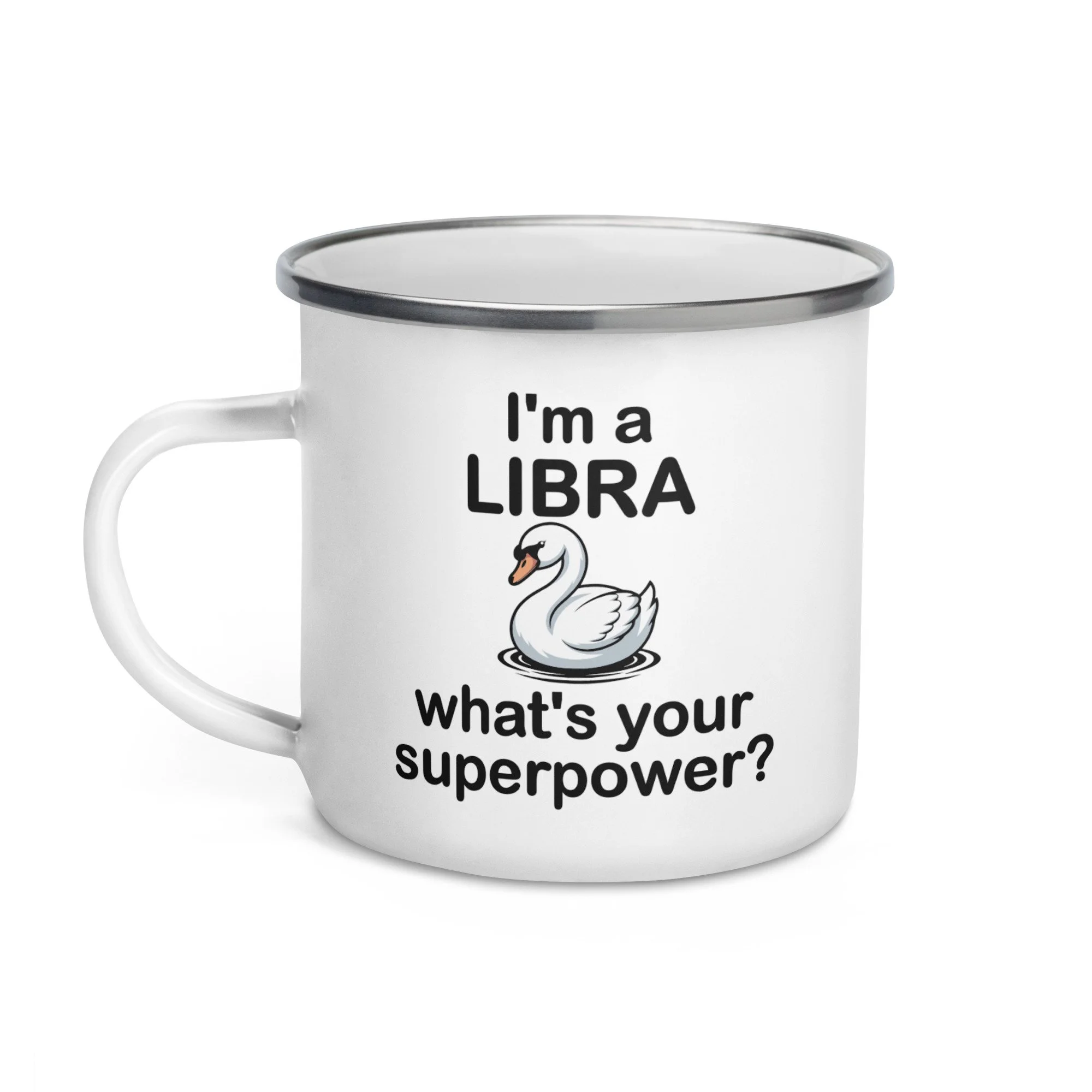 I'm a Libra - what's your superpower? Camp Mug