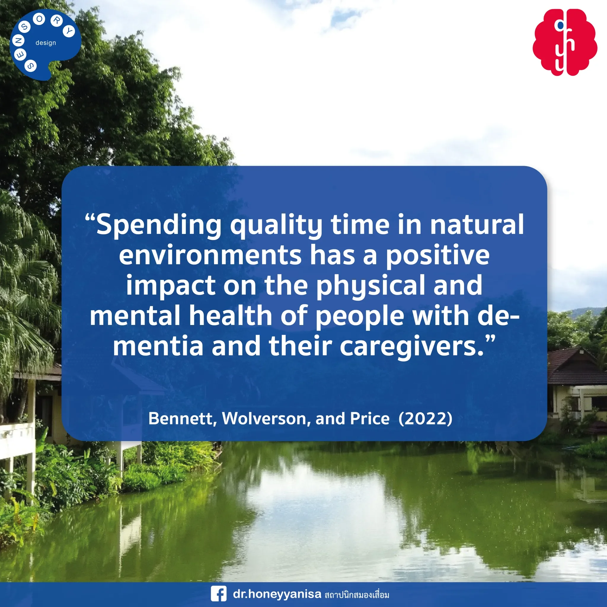 Benefits of natural environment in dementia&nbsp;care