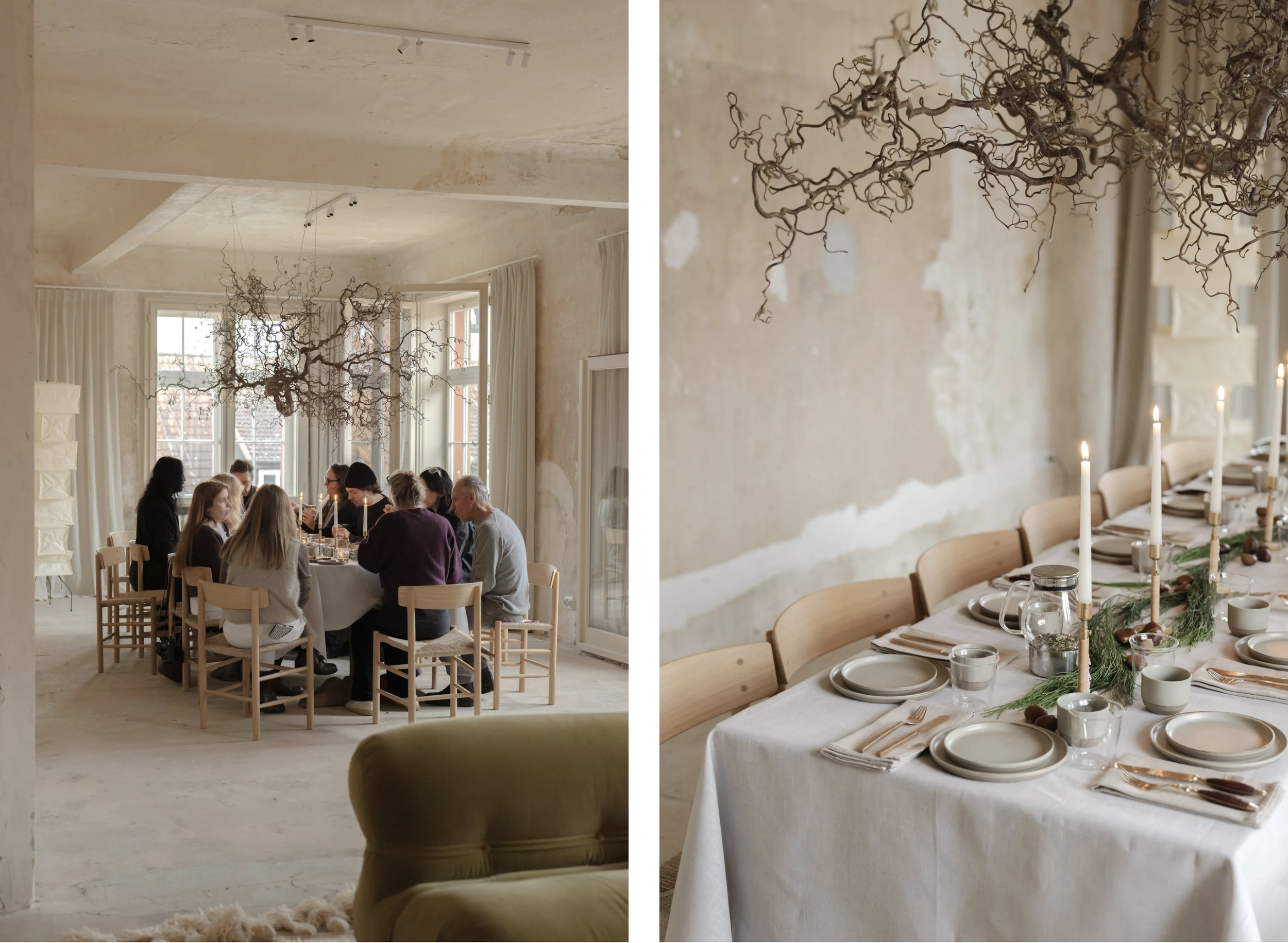 A Slow November Gathering with Laura and Nora at St.Oak 